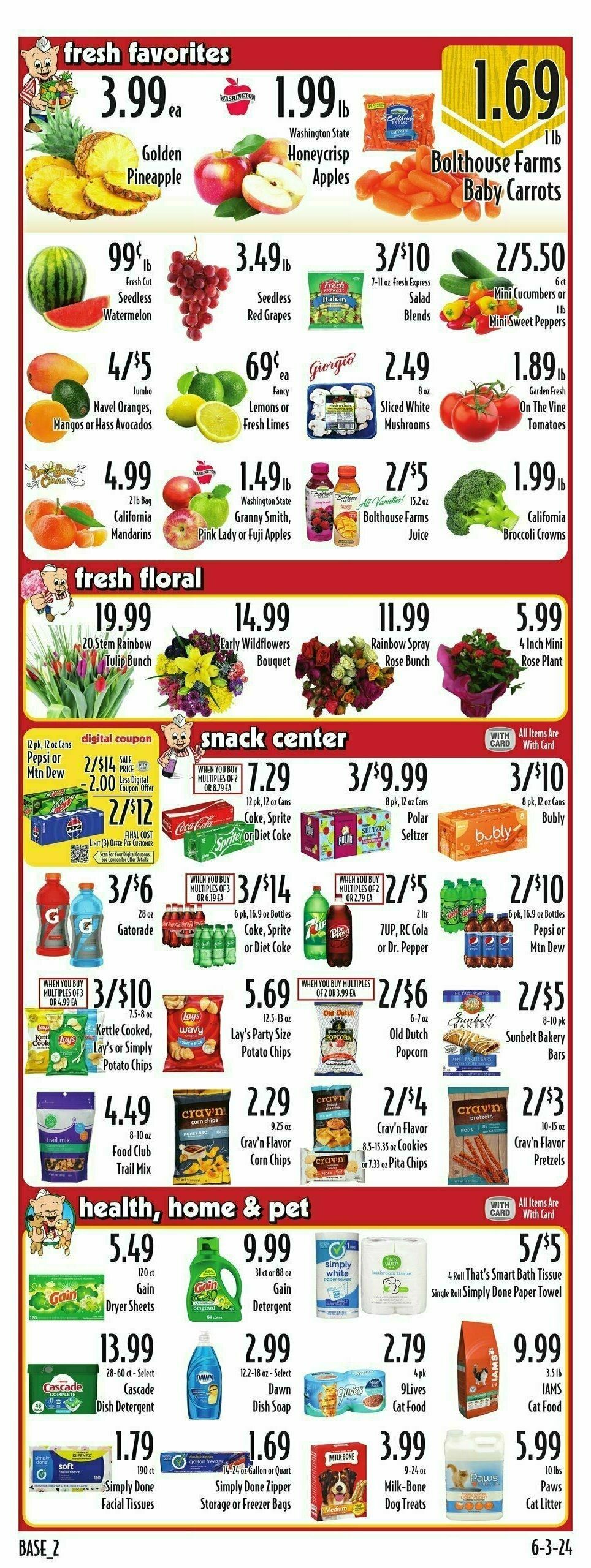 Piggly Wiggly Weekly Ad from June 5