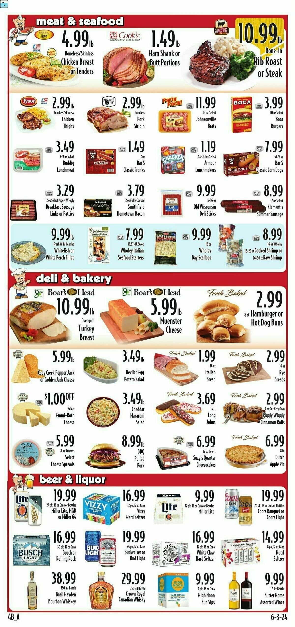 Piggly Wiggly Weekly Ad from June 5