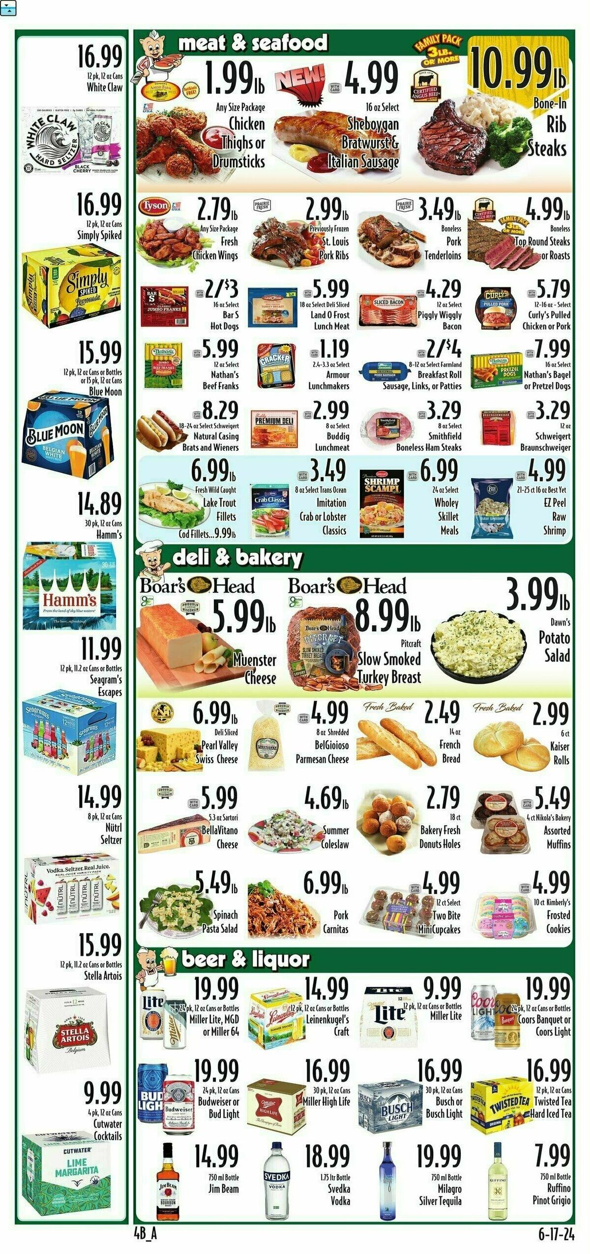 Piggly Wiggly Weekly Ad from June 19