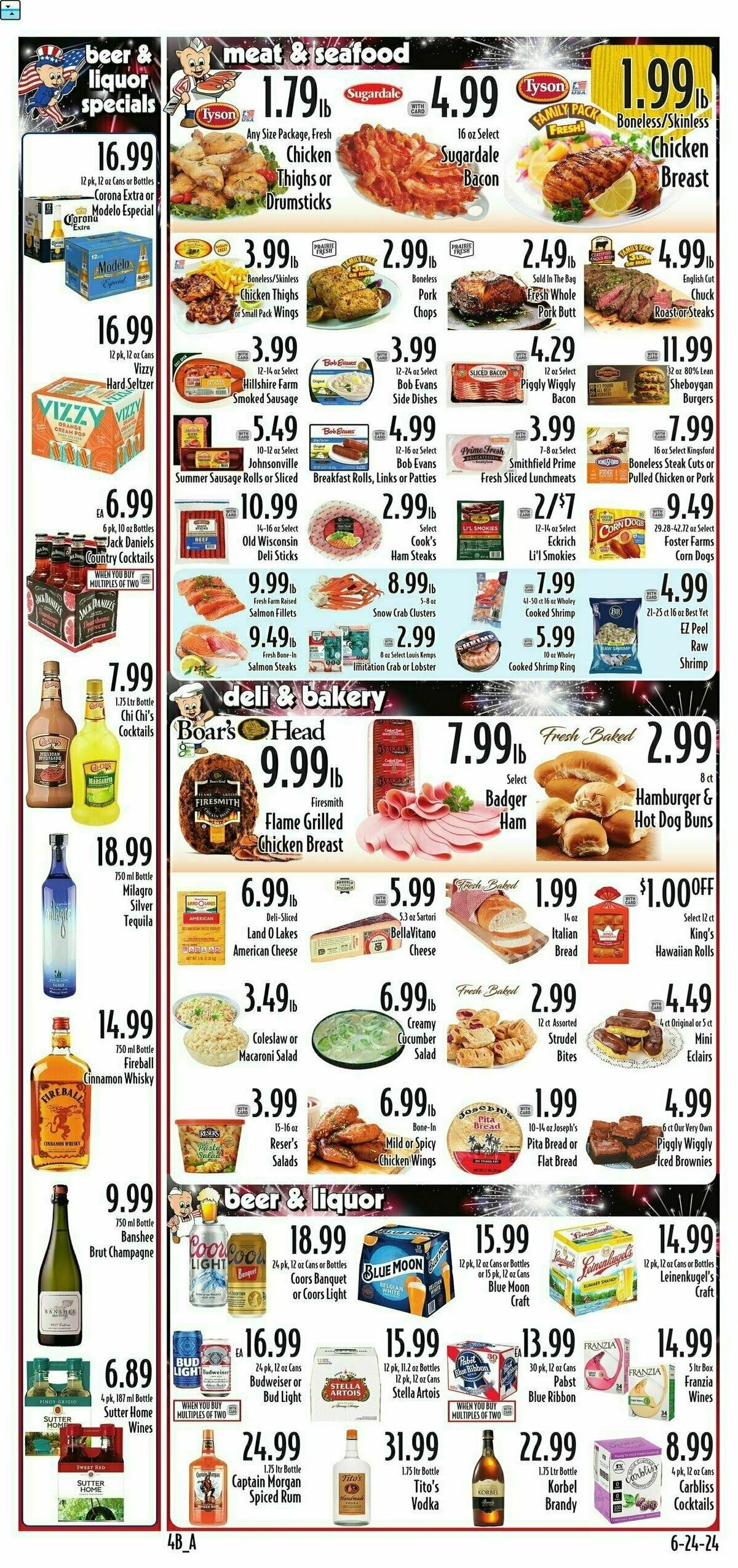 Piggly Wiggly Weekly Ad from June 26