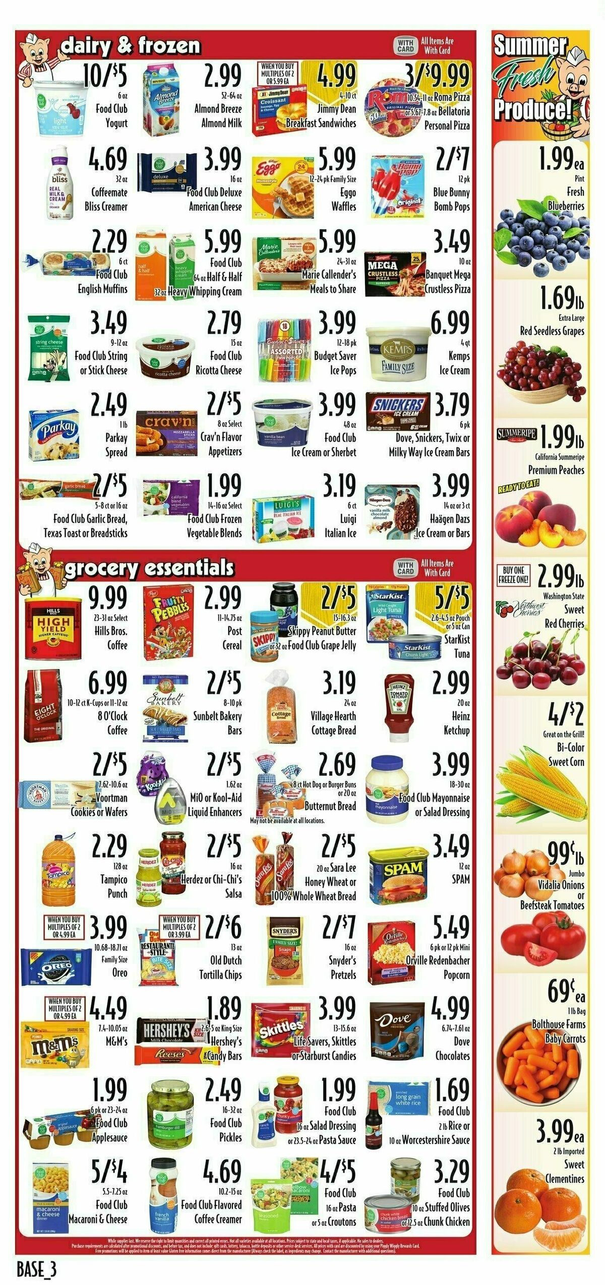 Piggly Wiggly Weekly Ad from July 17