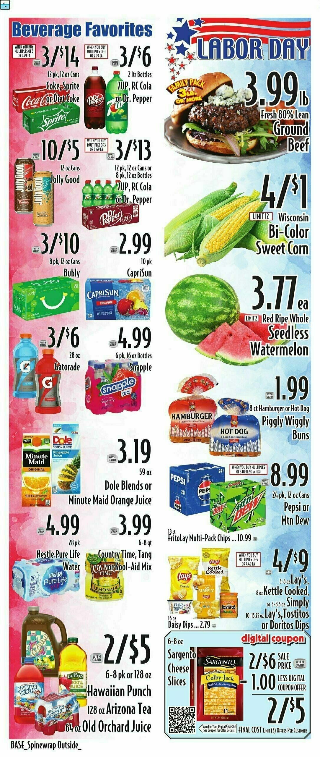 Piggly Wiggly Weekly Ad from August 28