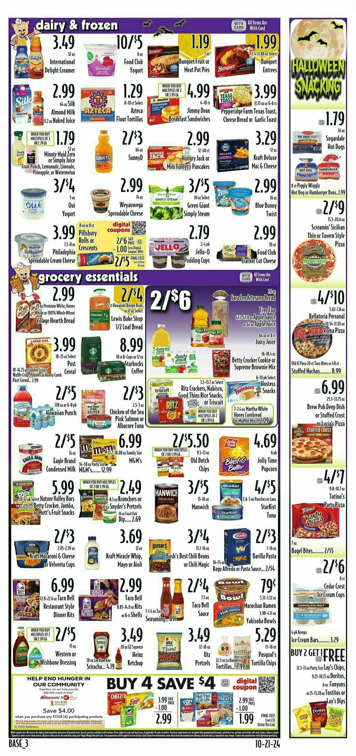 Piggly Wiggly Weekly Ad from October 23