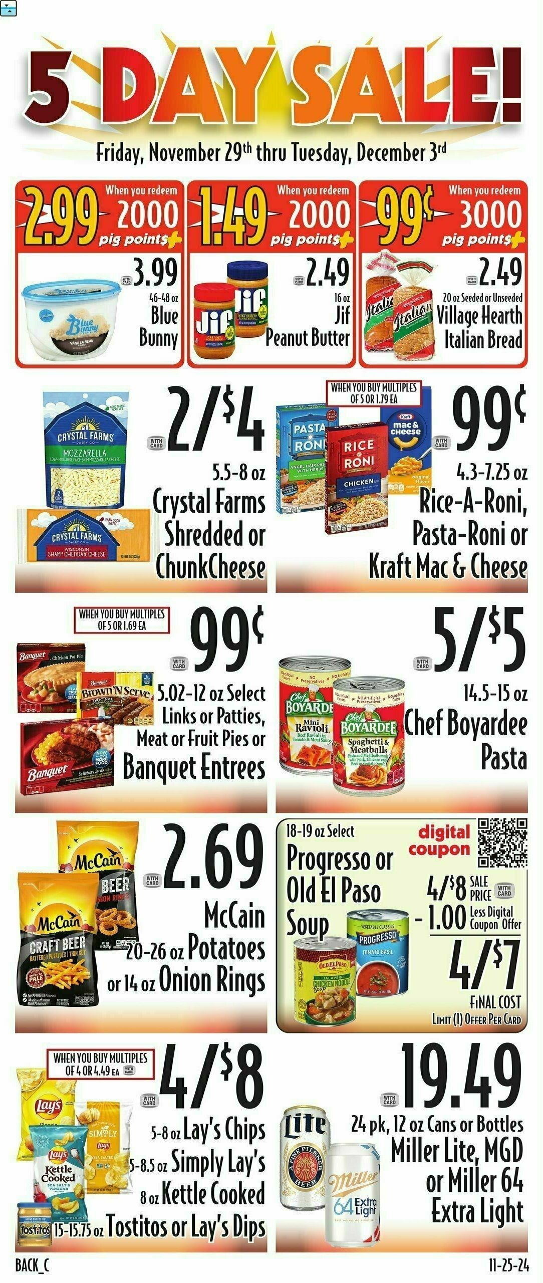 Piggly Wiggly Weekly Ad from November 29