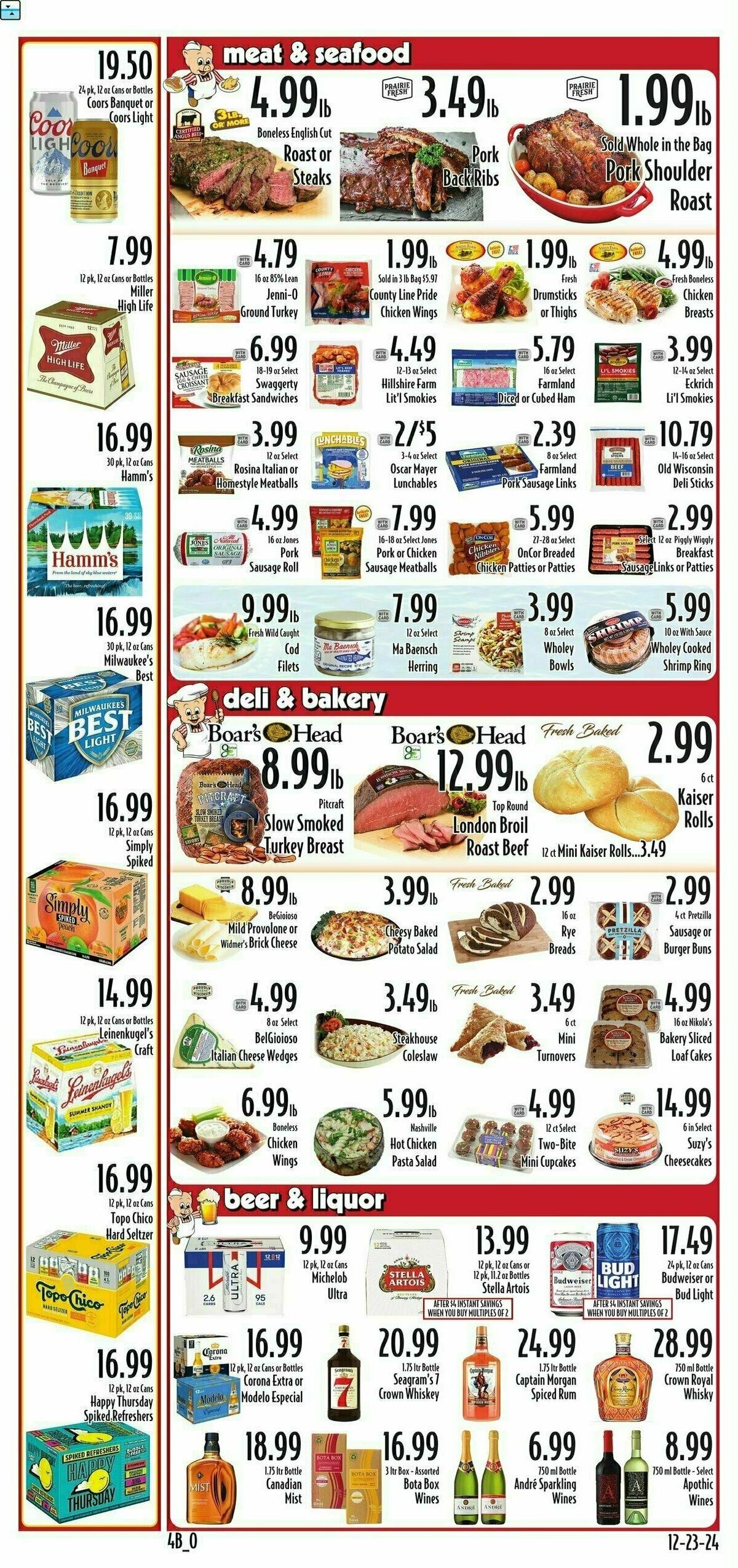 Piggly Wiggly Weekly Ad from December 26