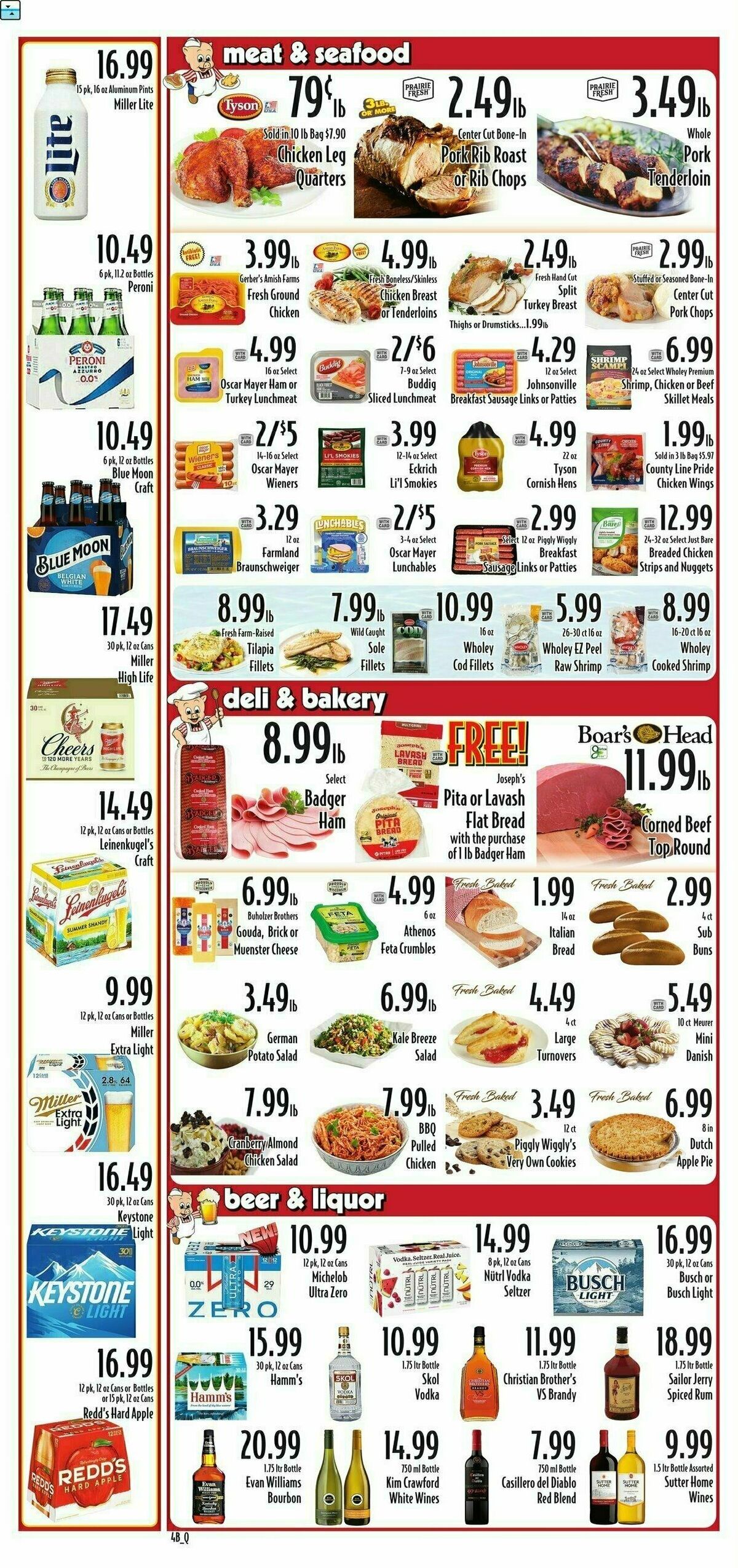 Piggly Wiggly Weekly Ad from January 8