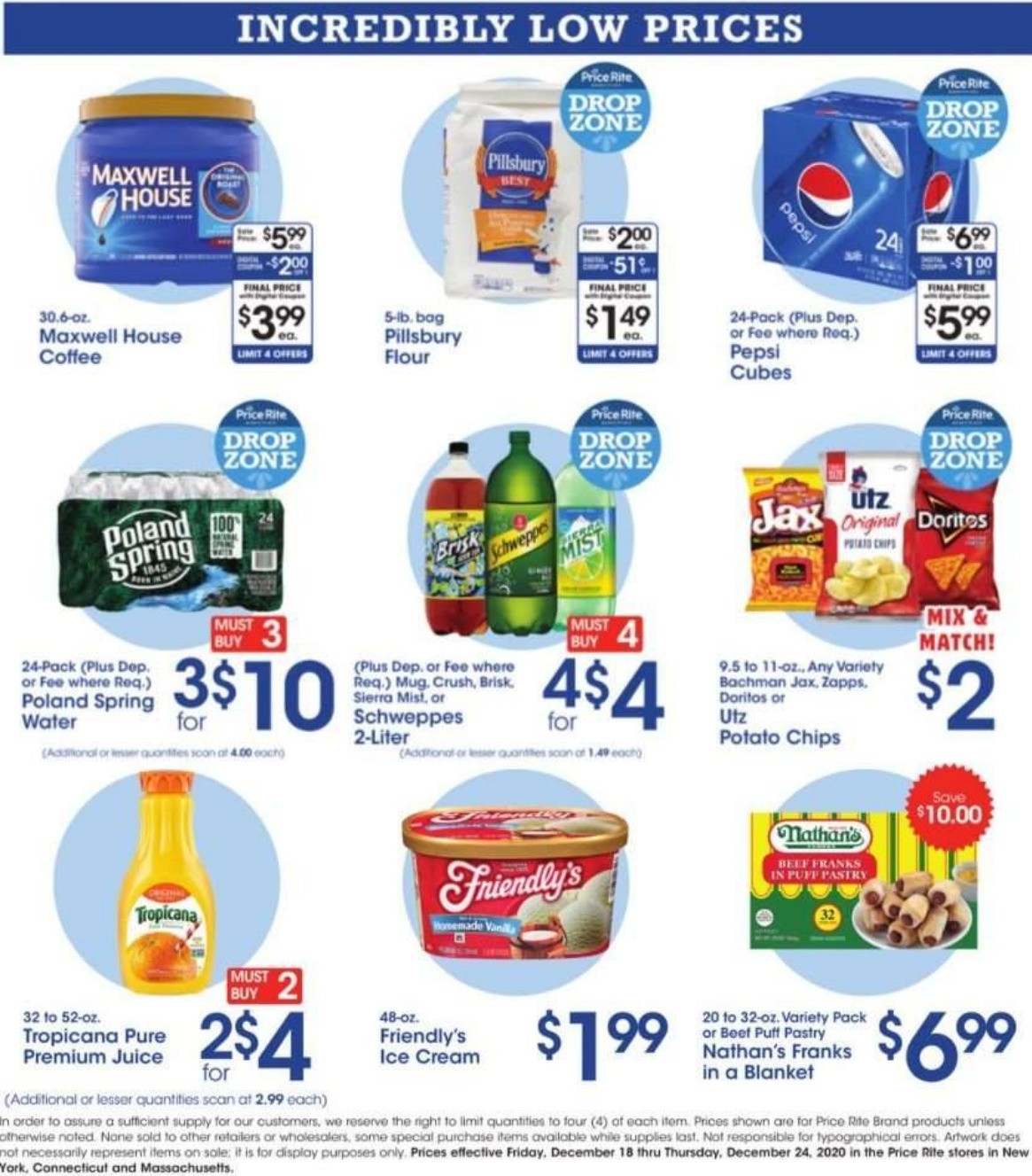 Price Rite Weekly Ad from December 18