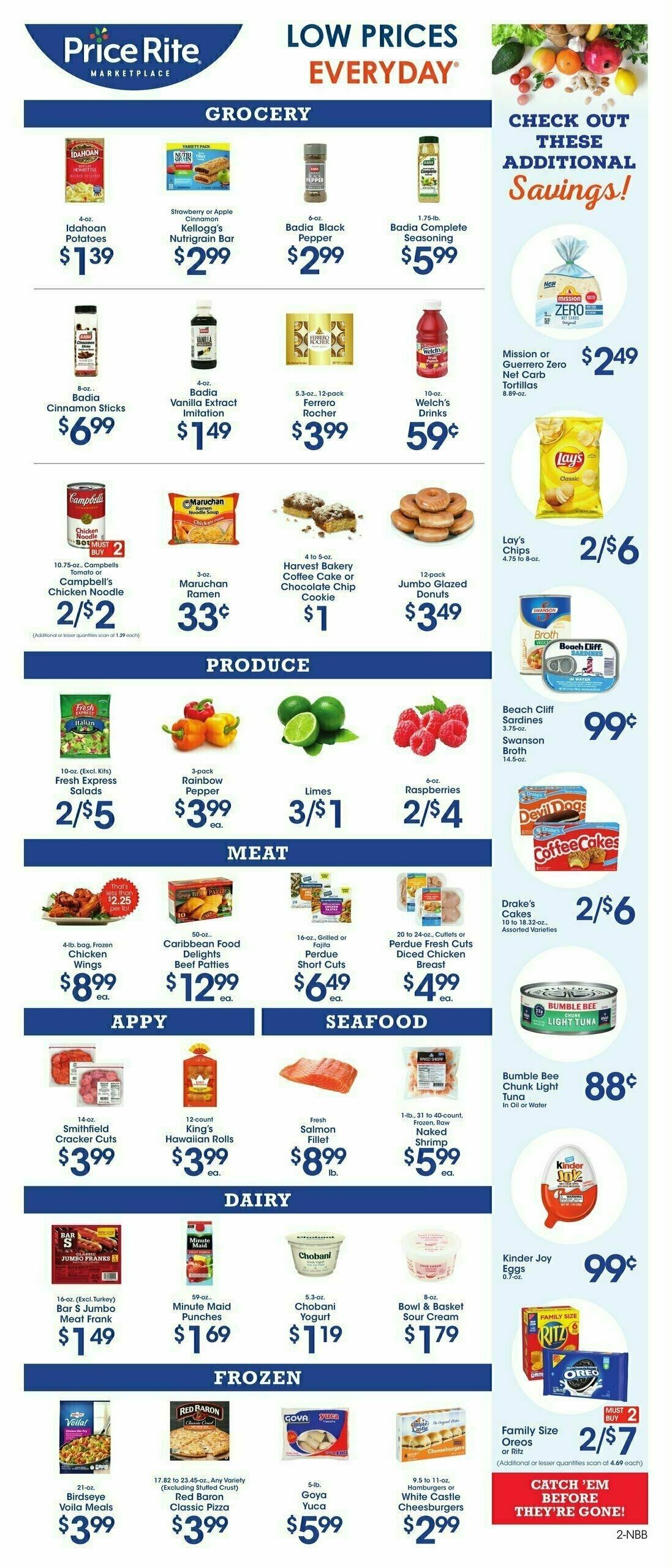 Price Rite Weekly Ad from September 15