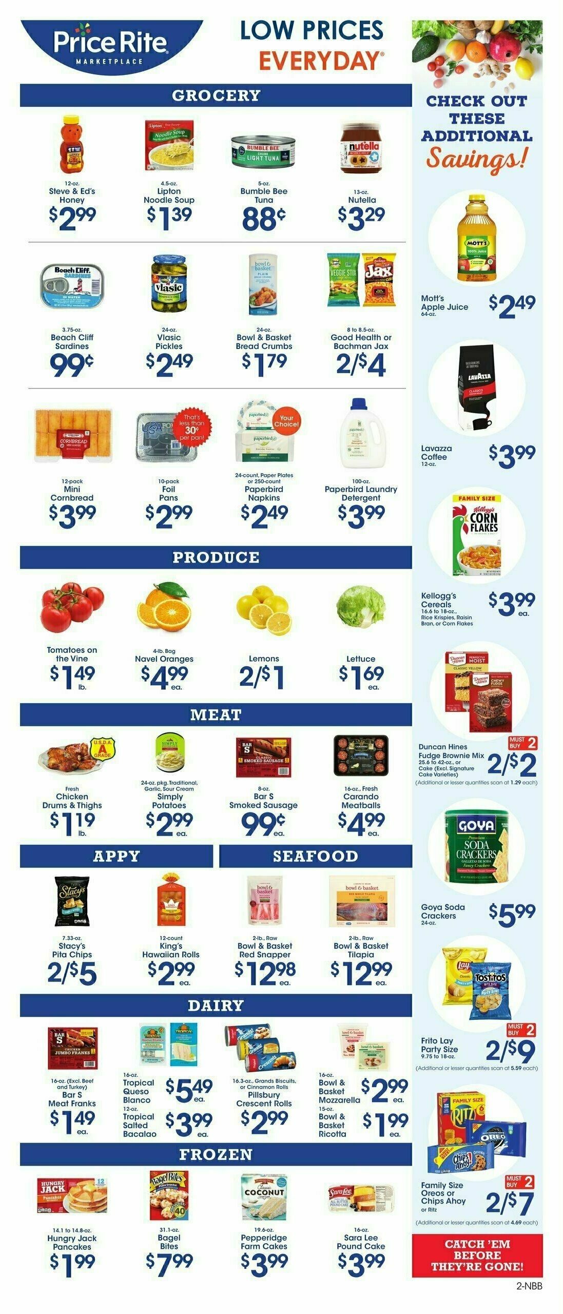 Price Rite Weekly Ad from December 15