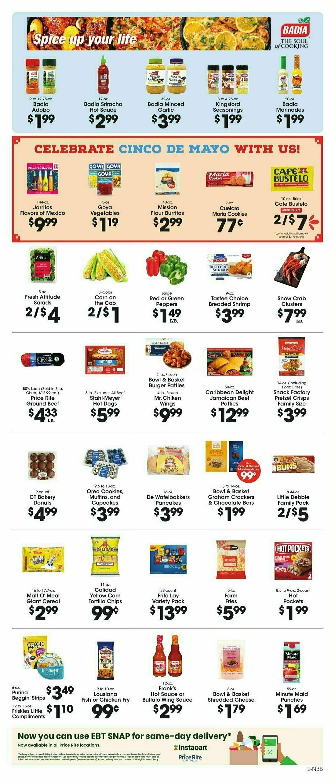 Price Rite Weekly Ad from May 3