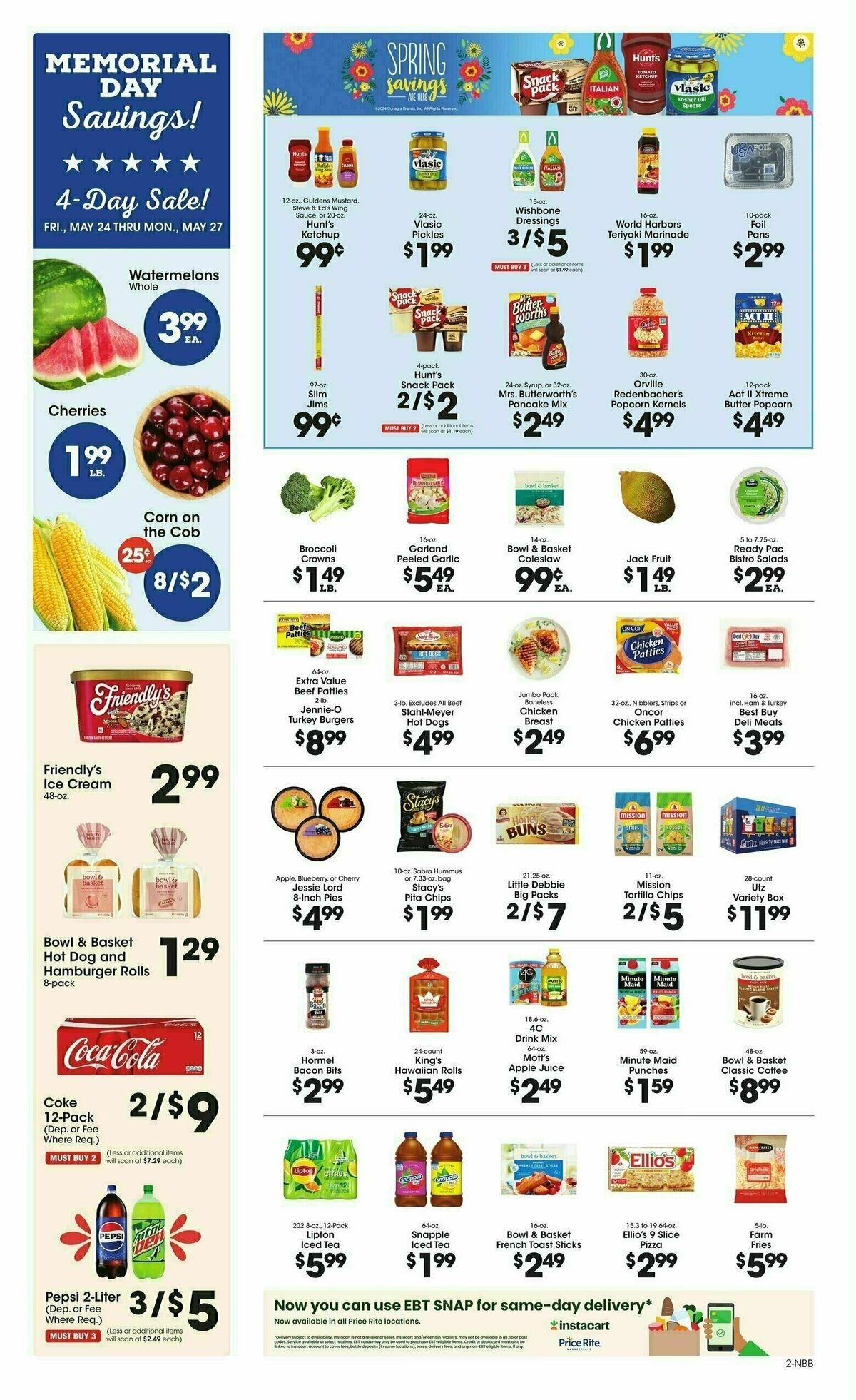 Price Rite Weekly Ad from May 24