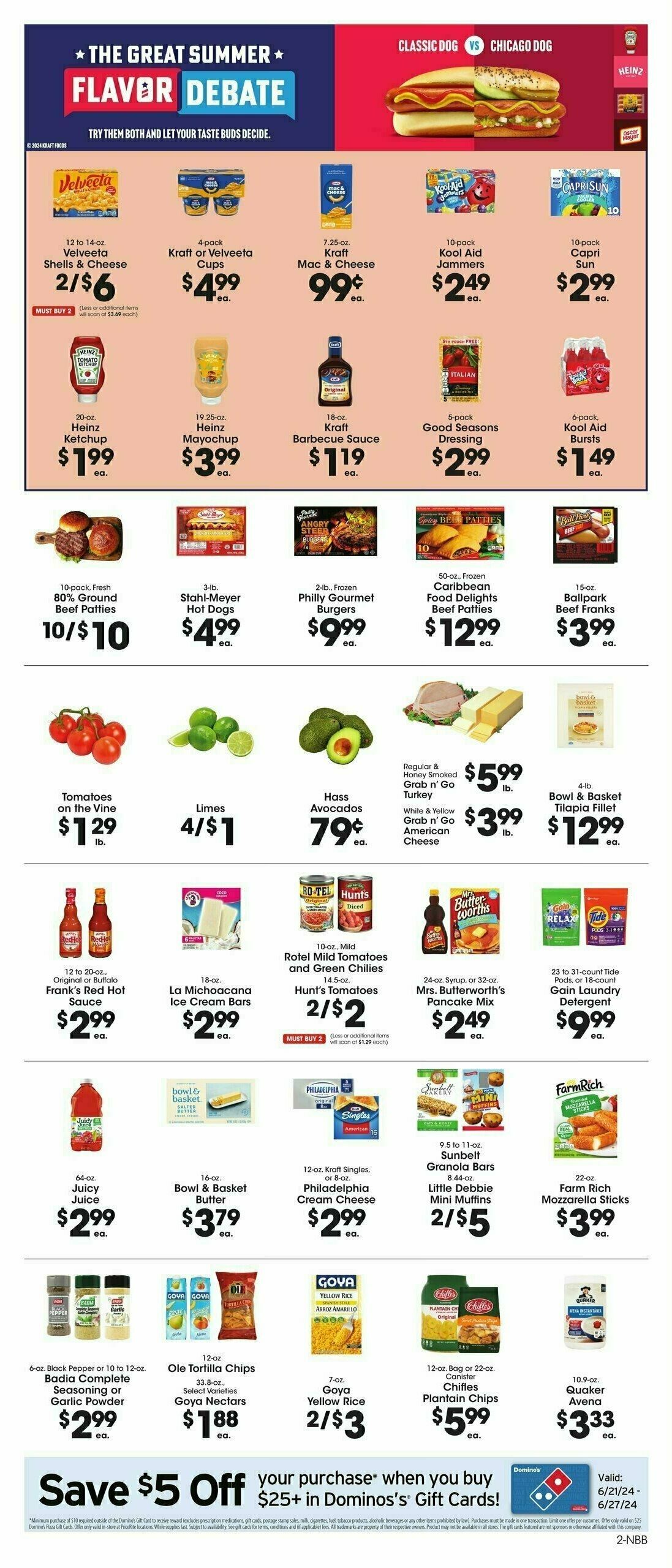 Price Rite Weekly Ad from June 21