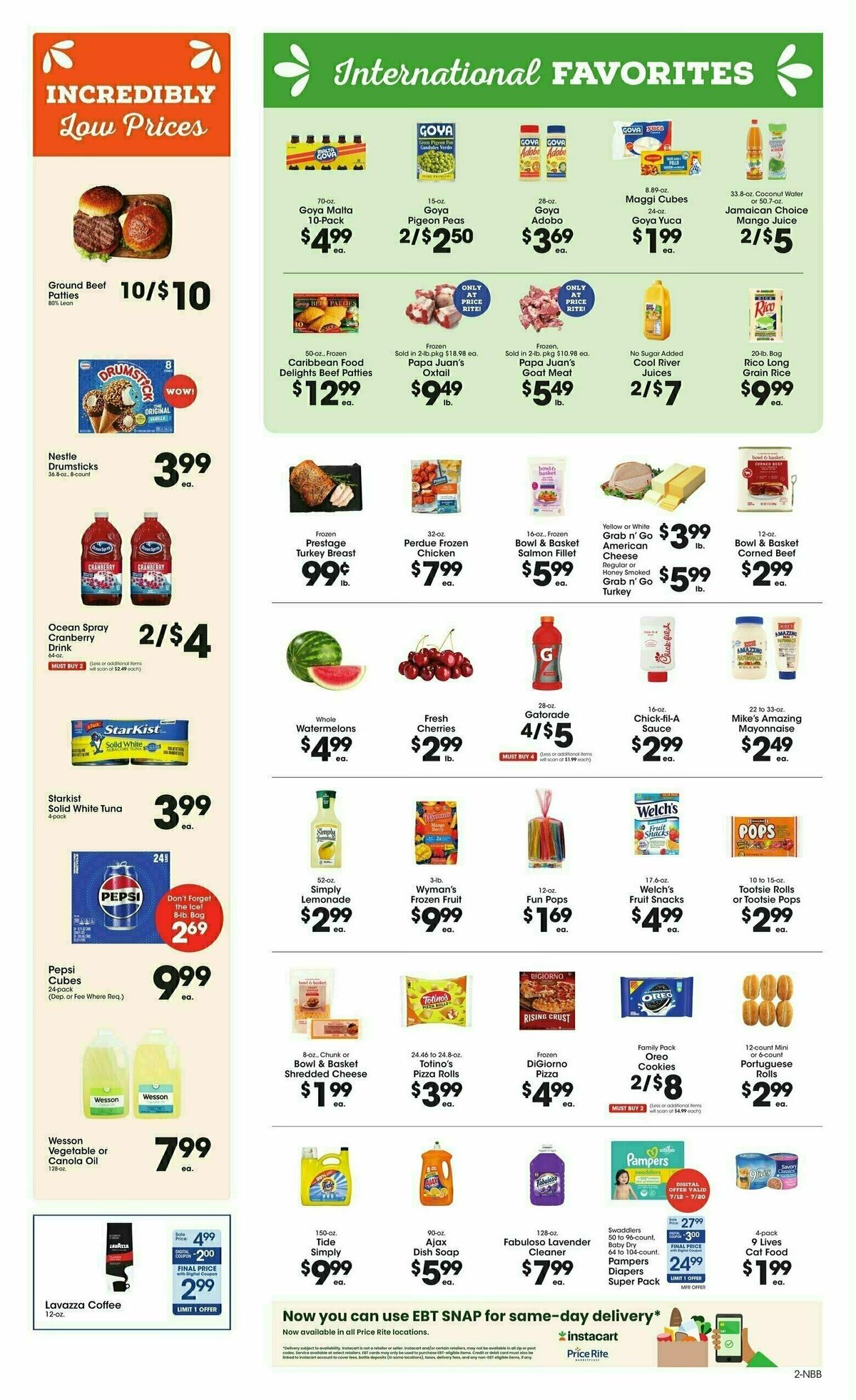 Price Rite Weekly Ad from July 5