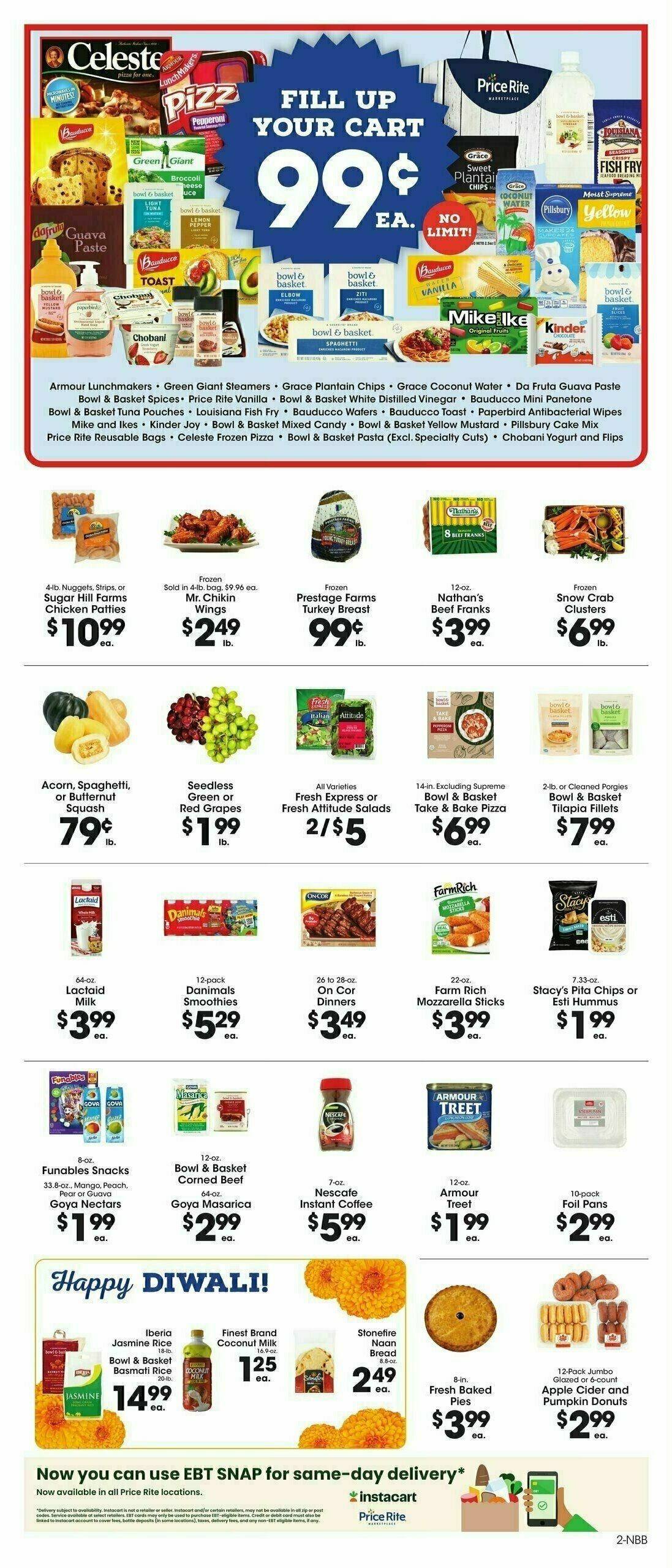 Price Rite Weekly Ad from October 25