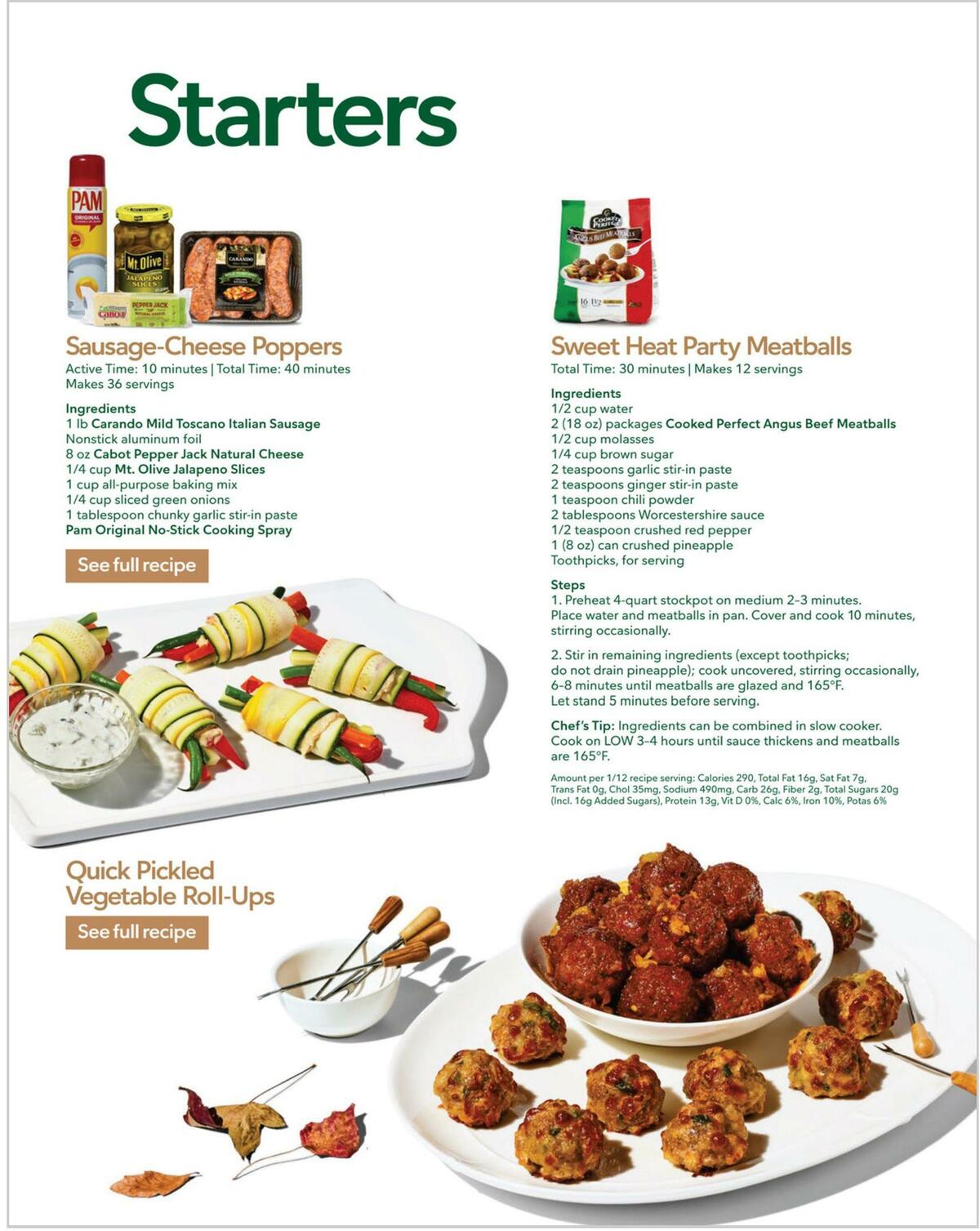 Publix Thanksgiving Recipes Weekly Ad from November 9