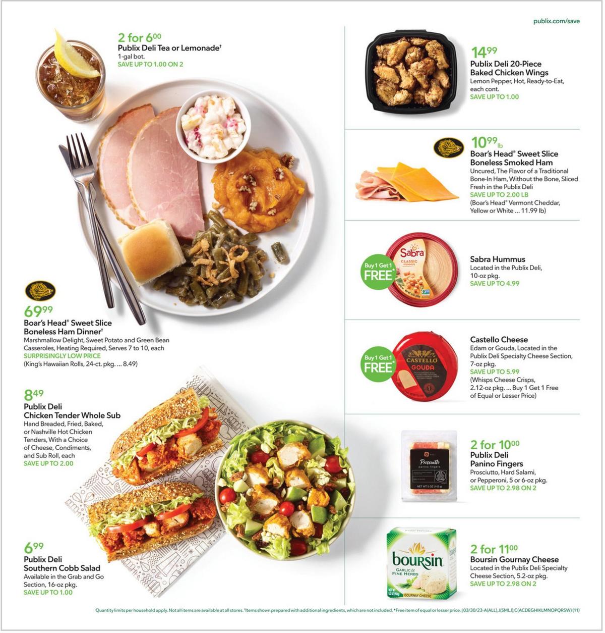 Publix Weekly Ad from March 29