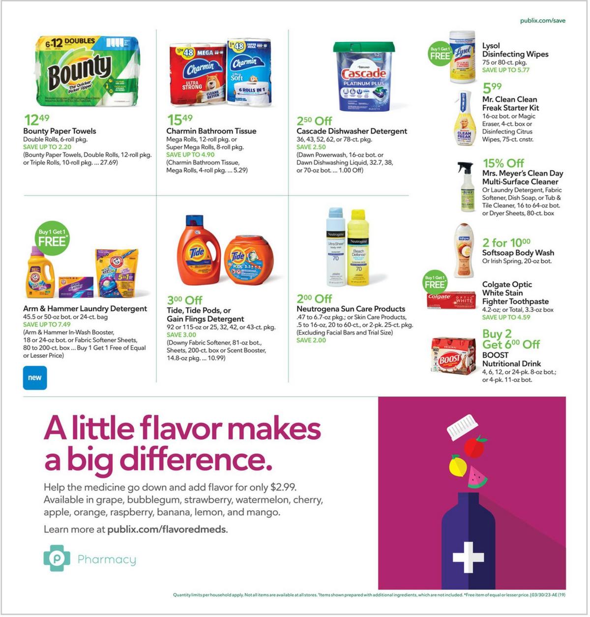 Publix Weekly Ad from March 29