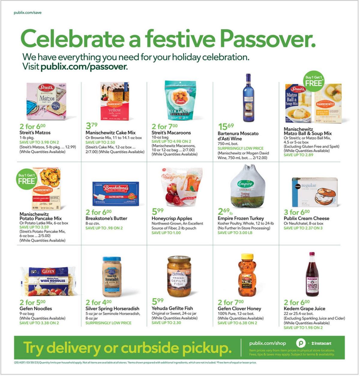 Publix Weekly Ad from March 29