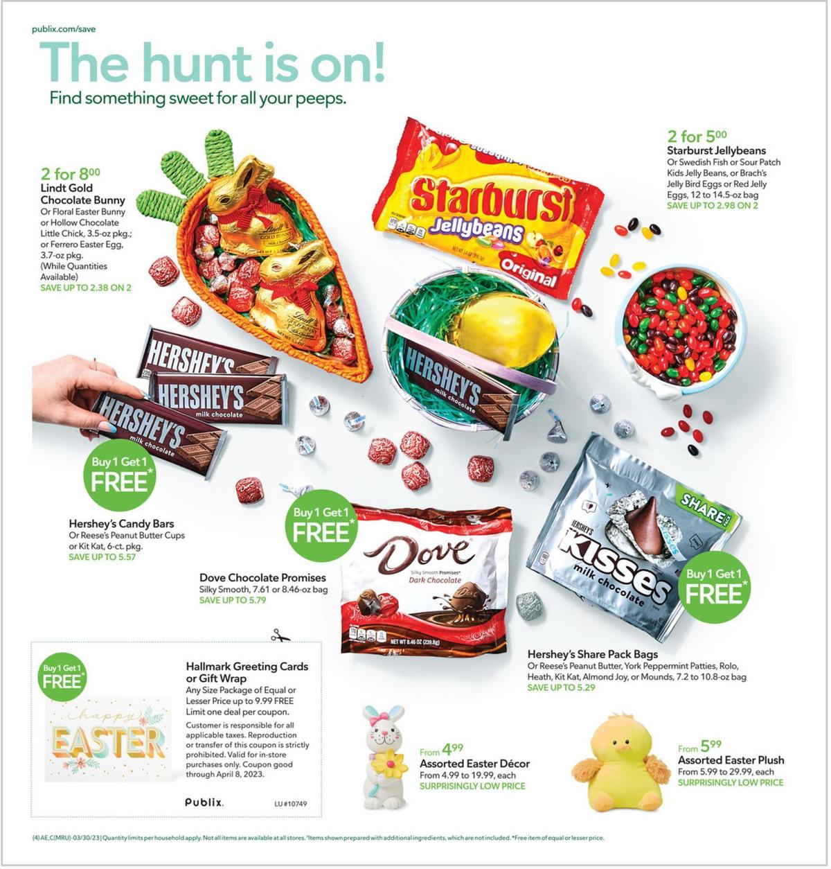 Publix Weekly Ad from March 29