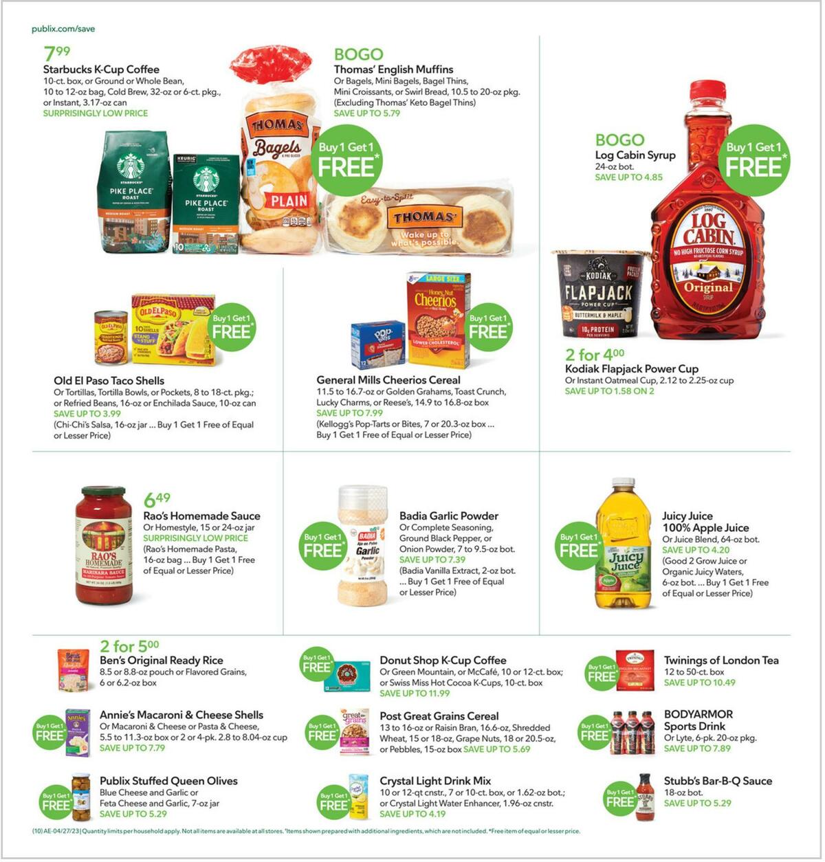 Publix Weekly Ad from April 26