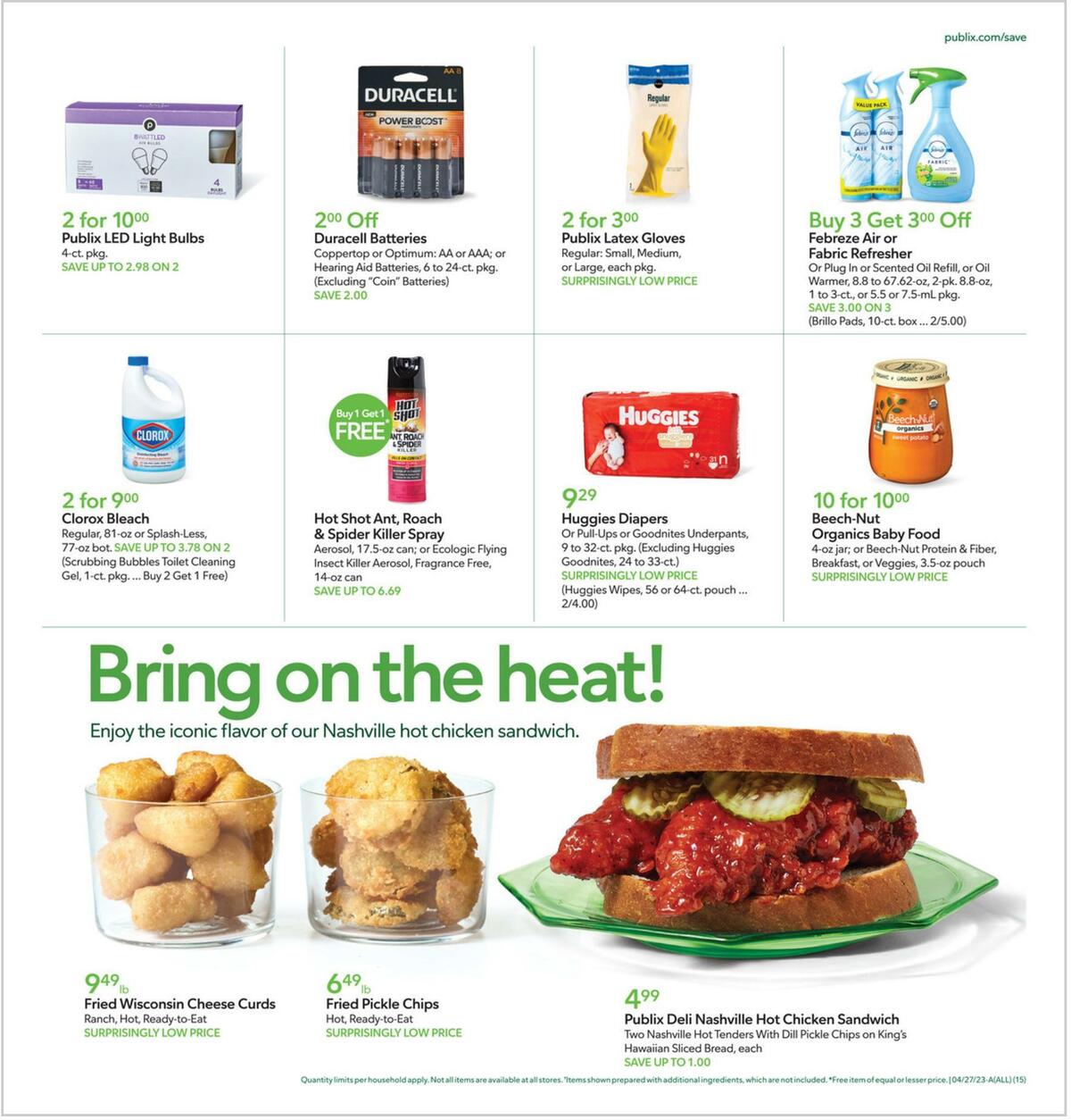 Publix Weekly Ad from April 26