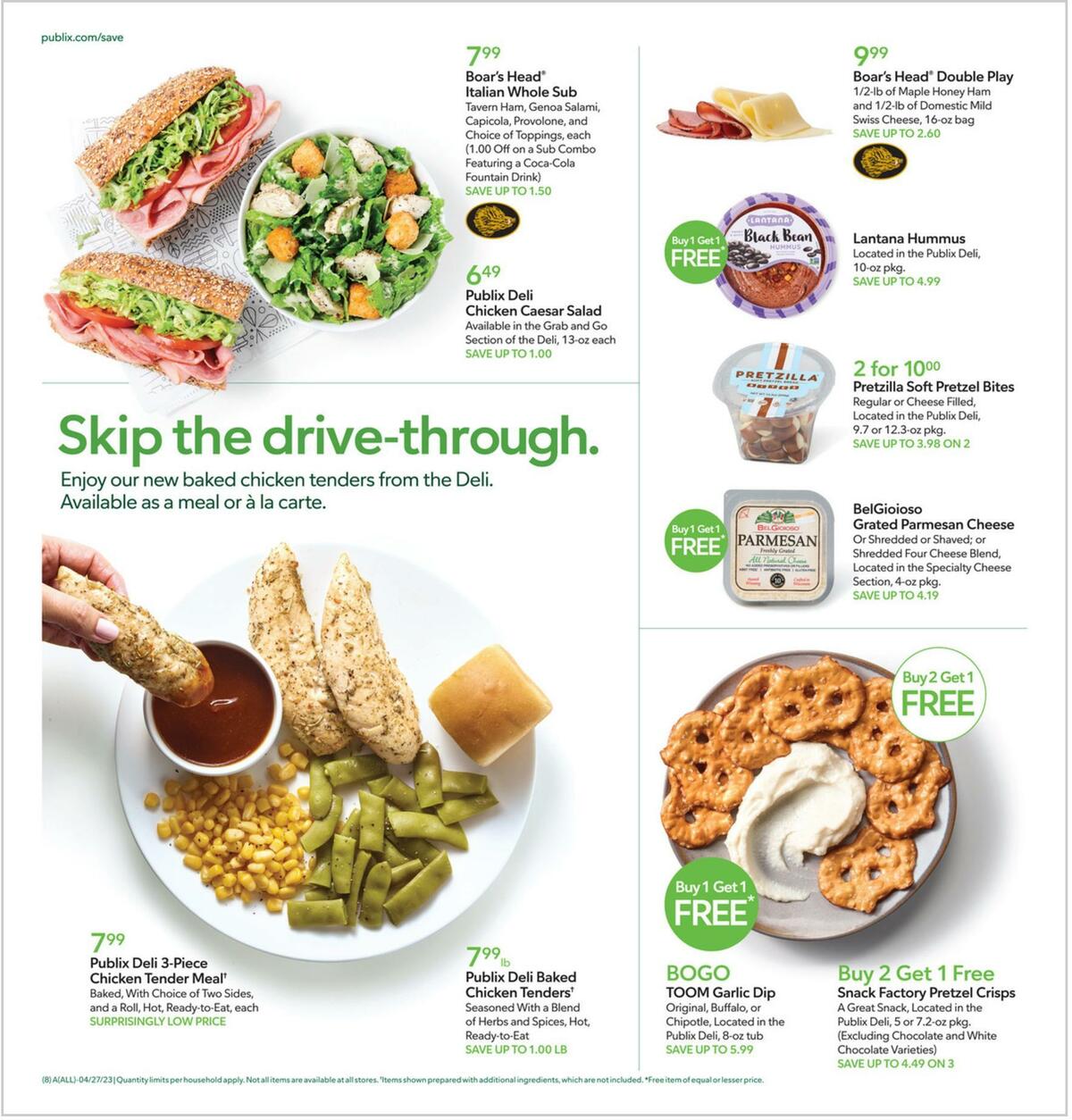 Publix Weekly Ad from April 26