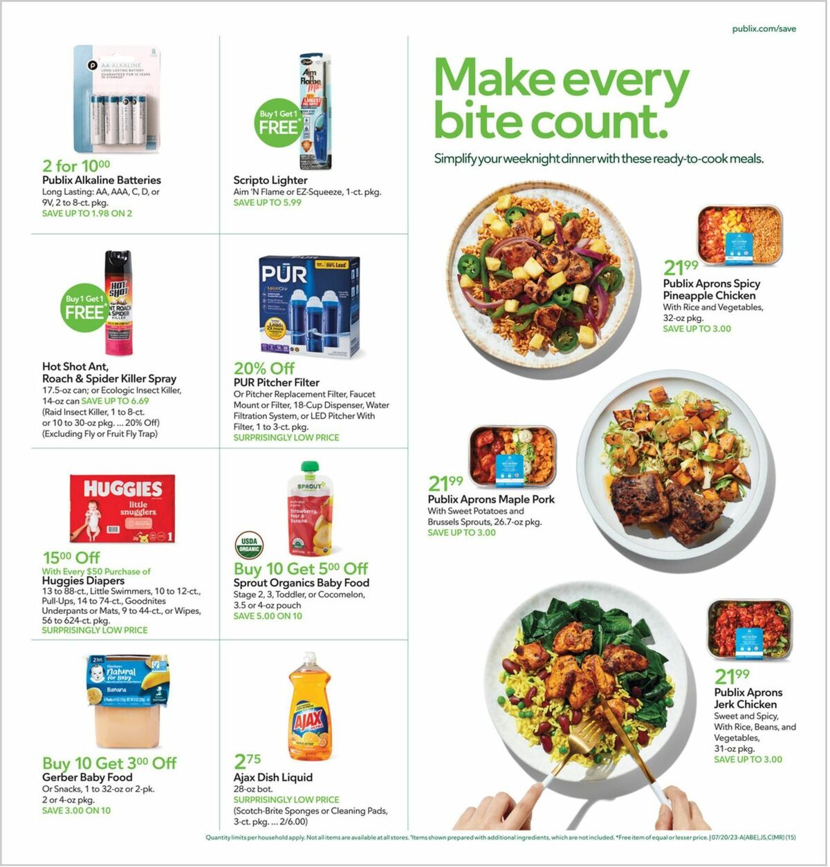 Publix Weekly Ad from July 19
