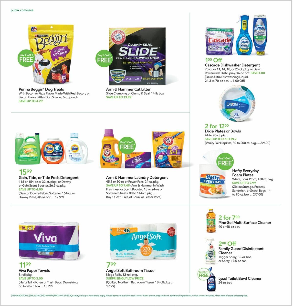 Publix Weekly Ad from July 26