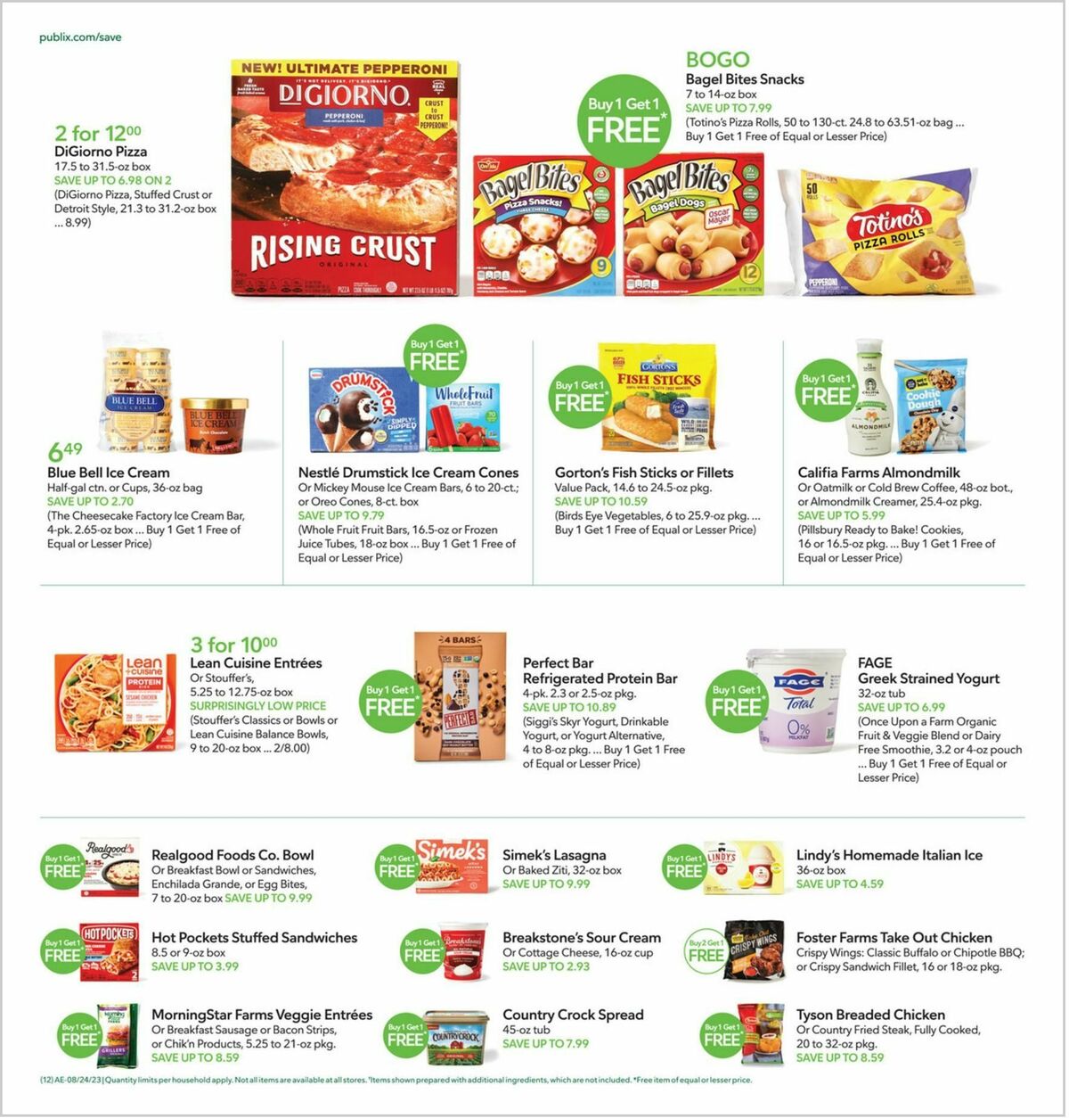 Publix Weekly Ad from August 23