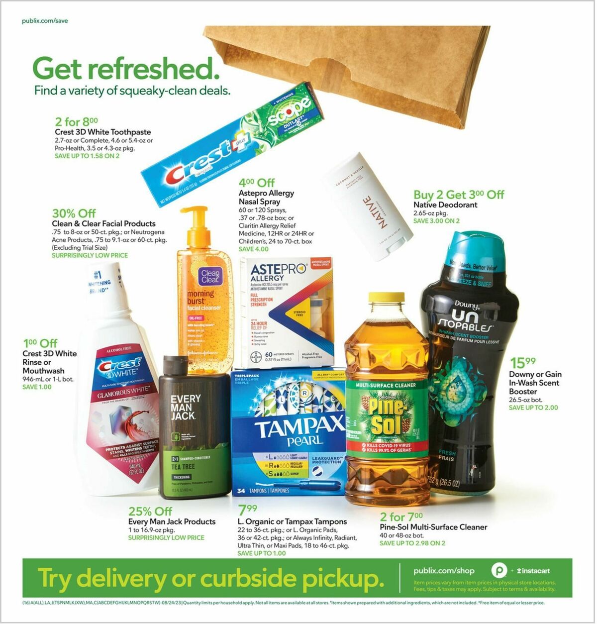 Publix Weekly Ad from August 23