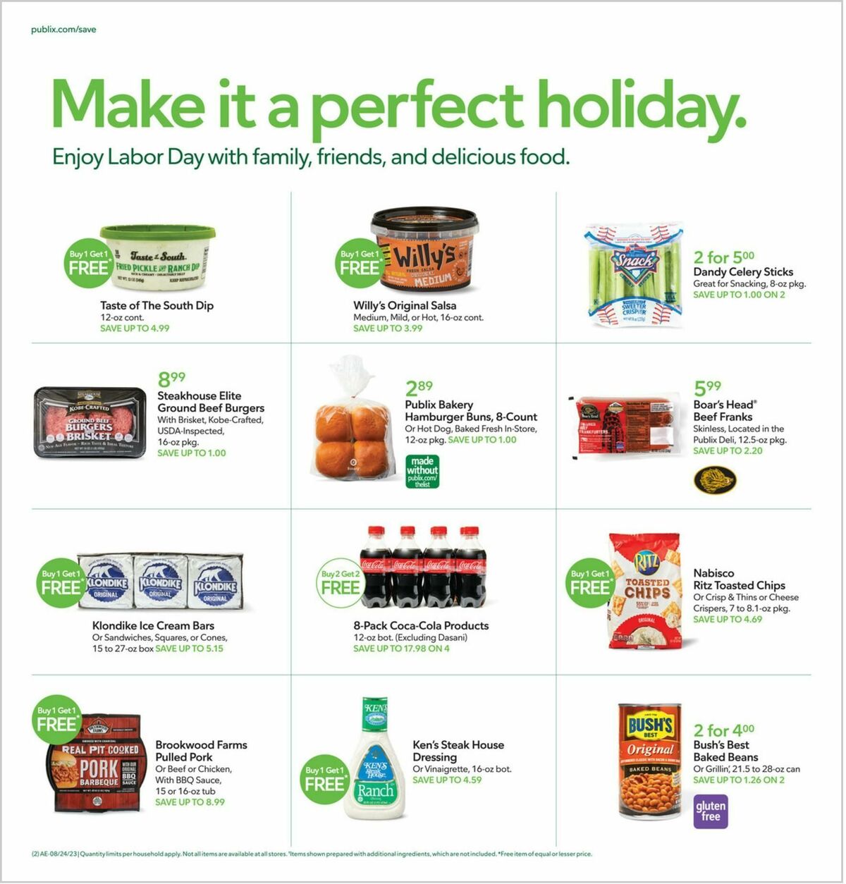 Publix Weekly Ad from August 23