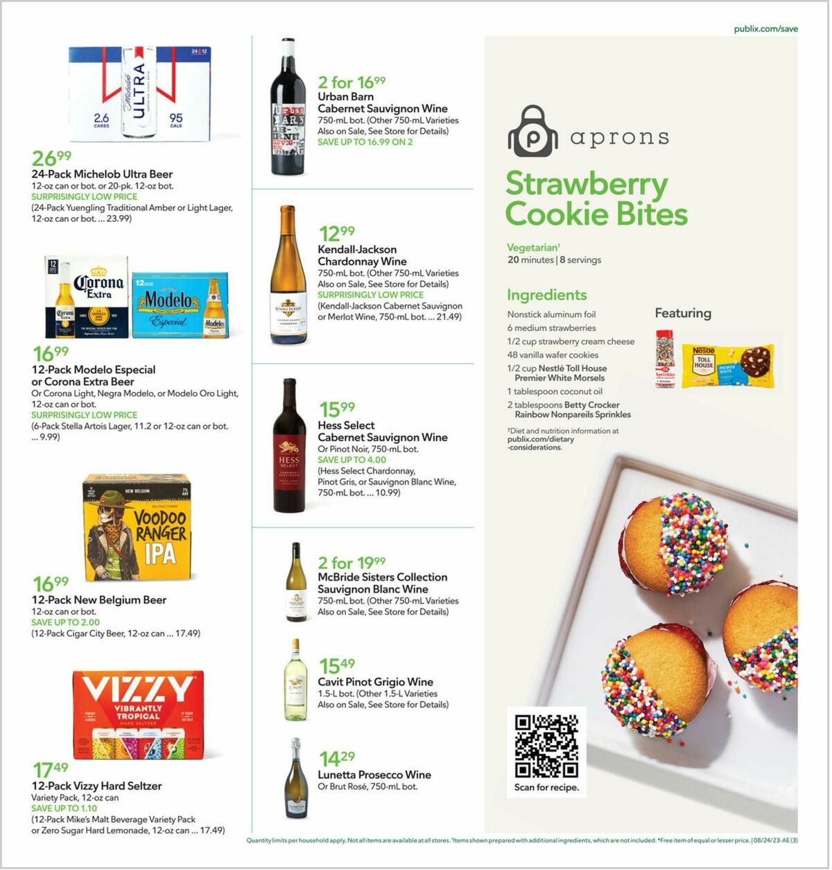 Publix Weekly Ad from August 23