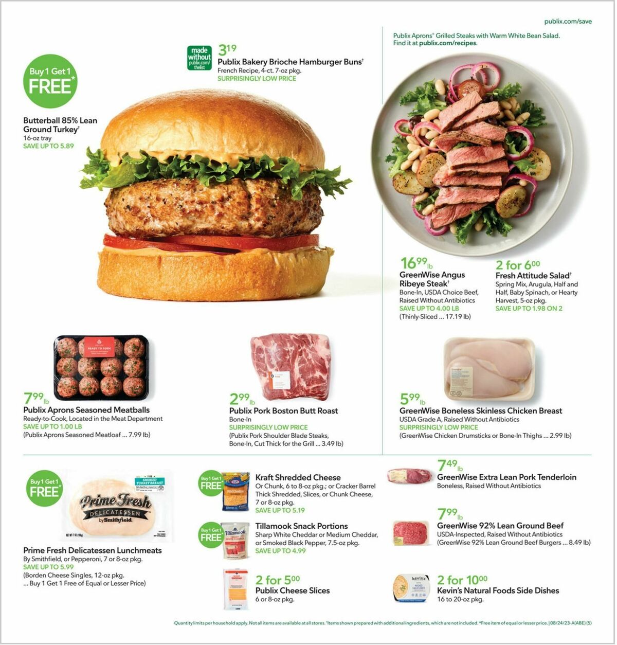 Publix Weekly Ad from August 23