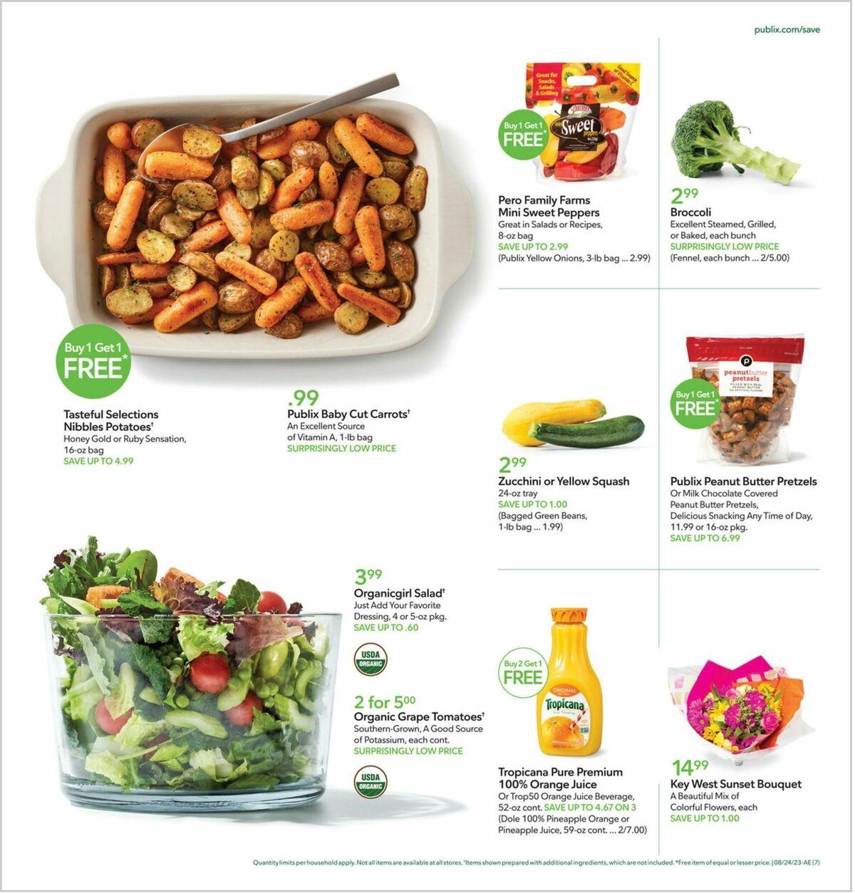 Publix Weekly Ad from August 23