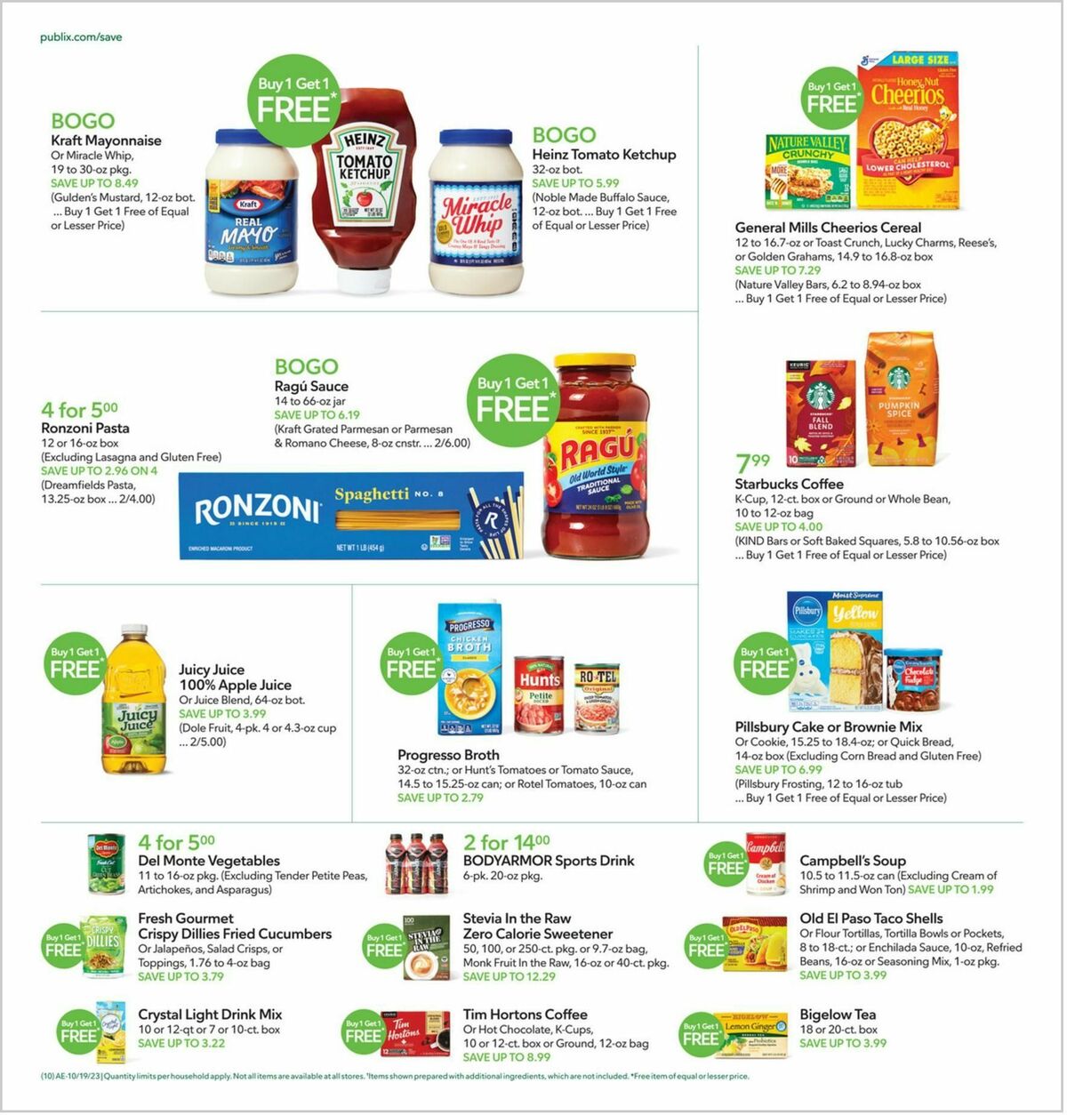 Publix Weekly Ad from October 18