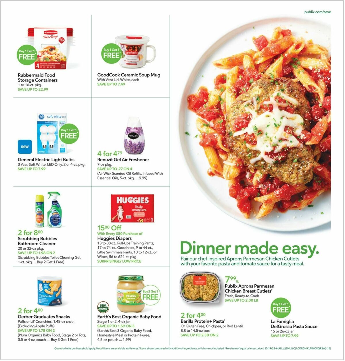 Publix Weekly Ad from October 18