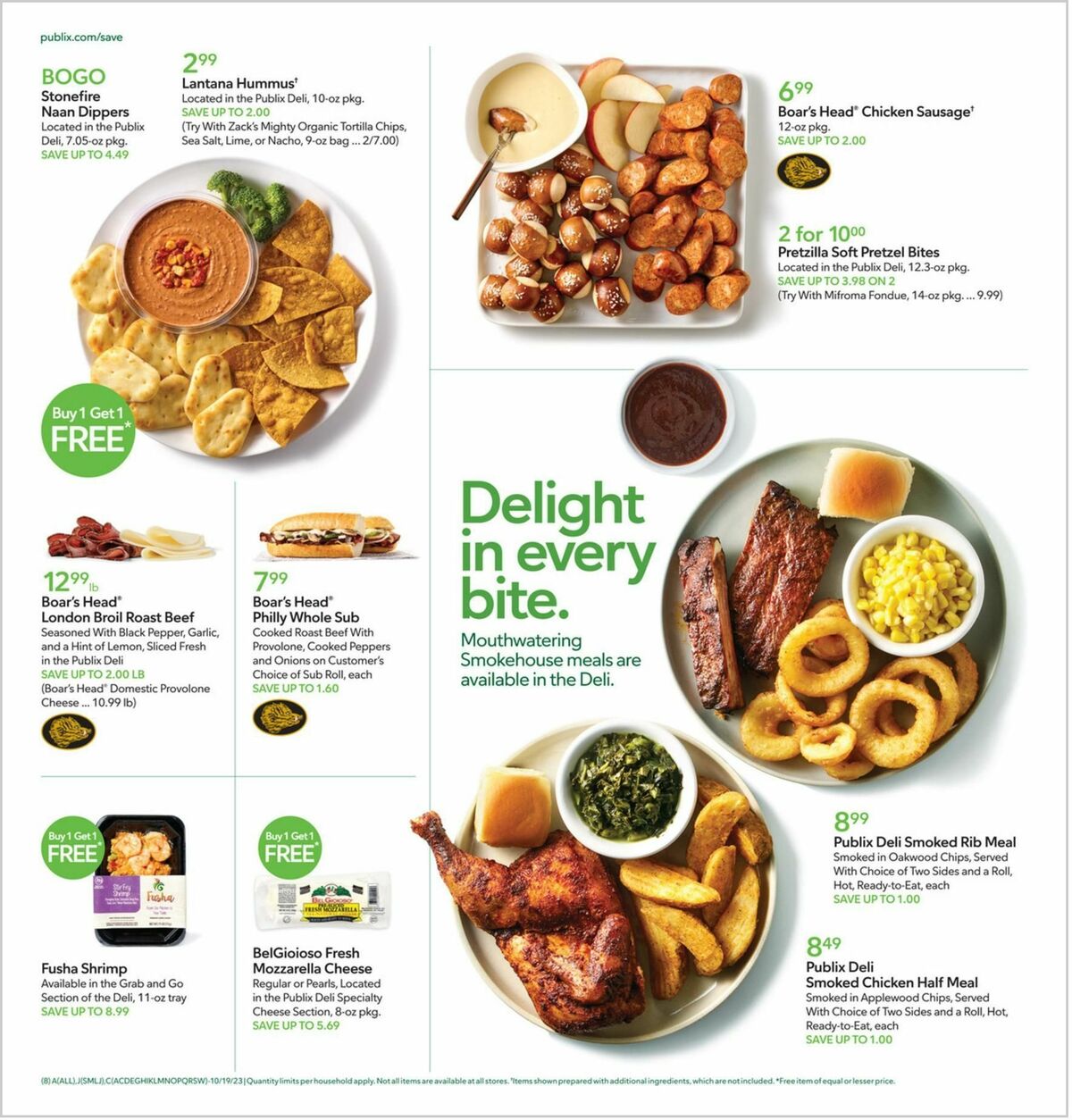 Publix Weekly Ad from October 18