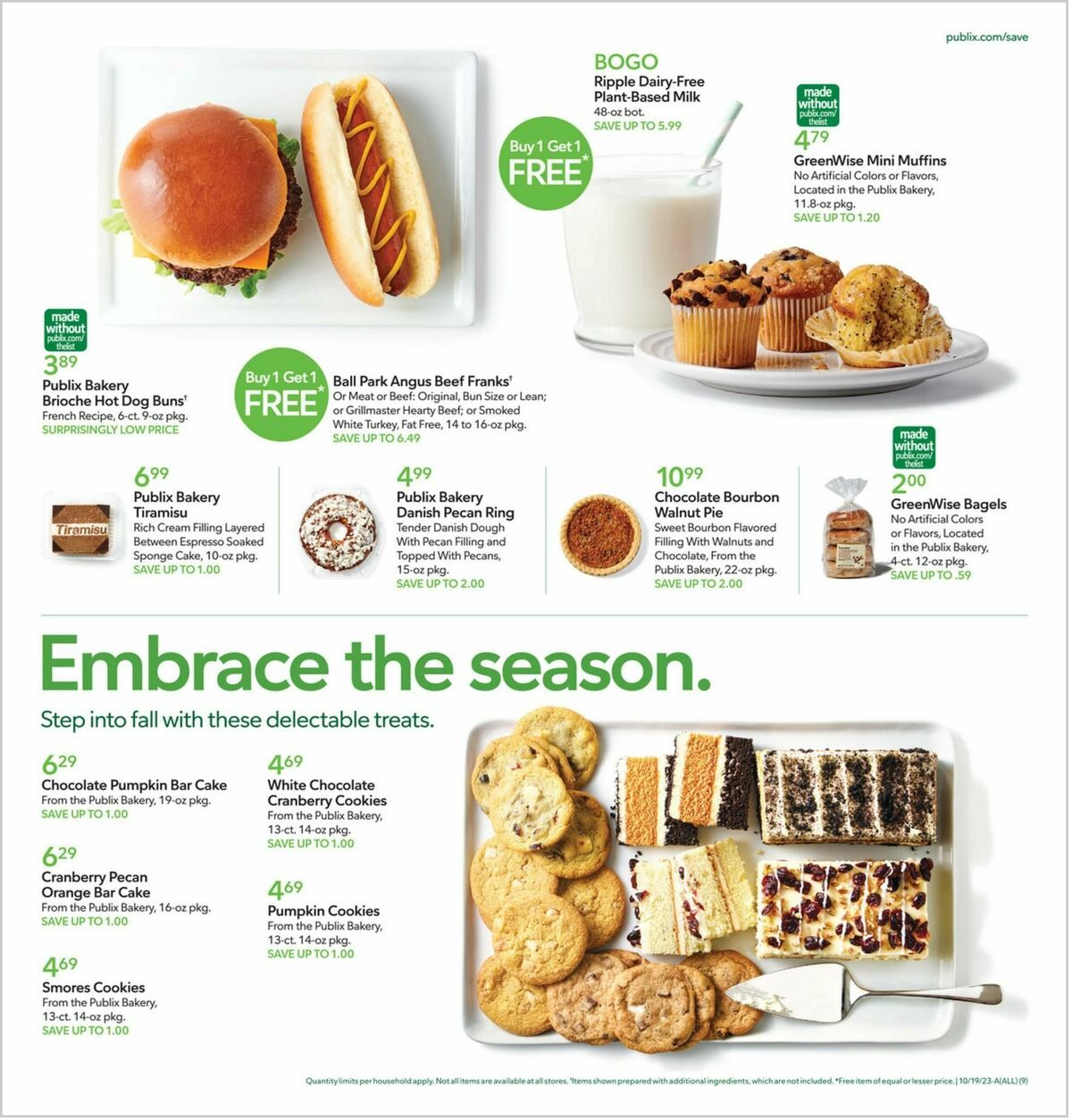 Publix Weekly Ad from October 18