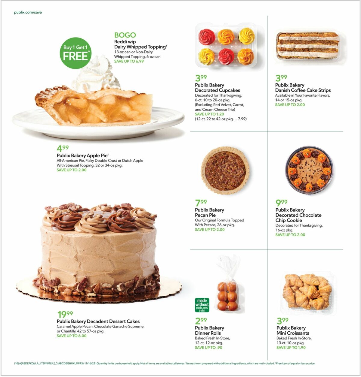 Publix Weekly Ad from November 15