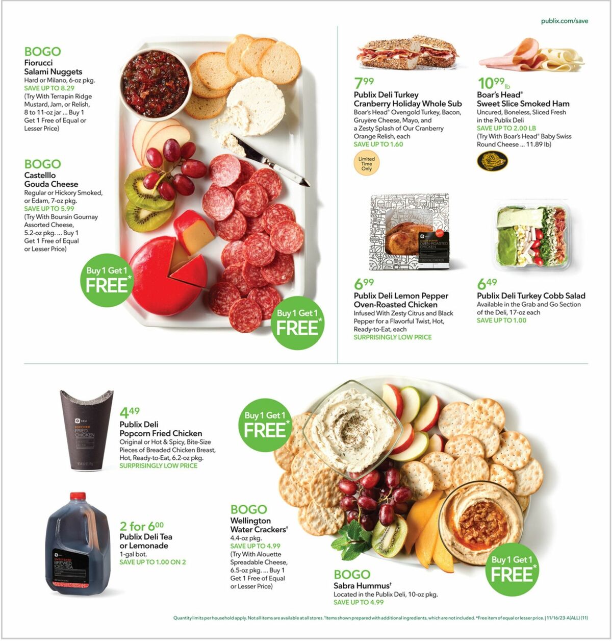 Publix Weekly Ad from November 15