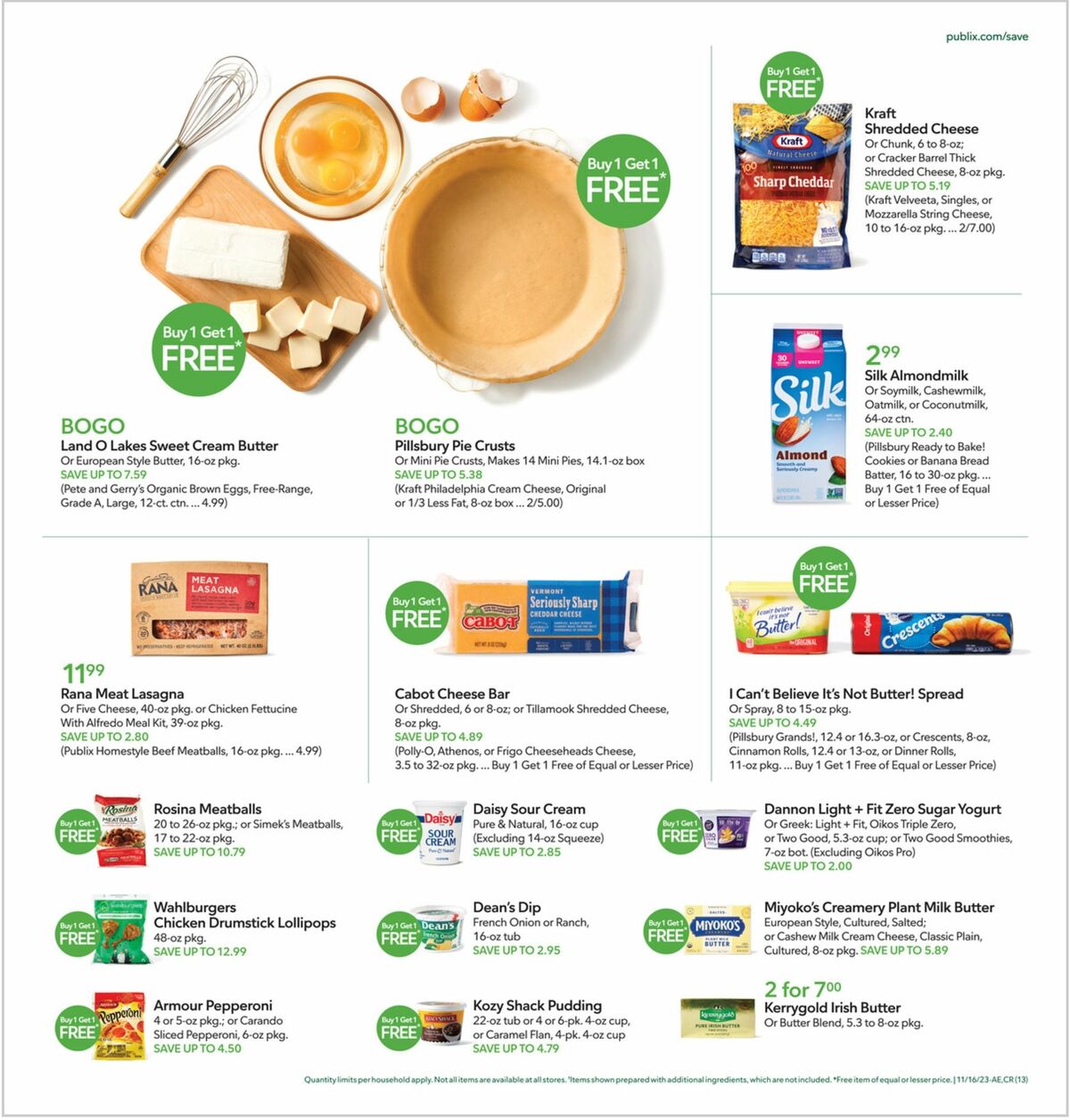 Publix Weekly Ad from November 15