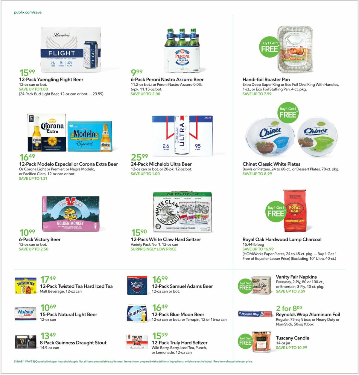 Publix Weekly Ad from November 15