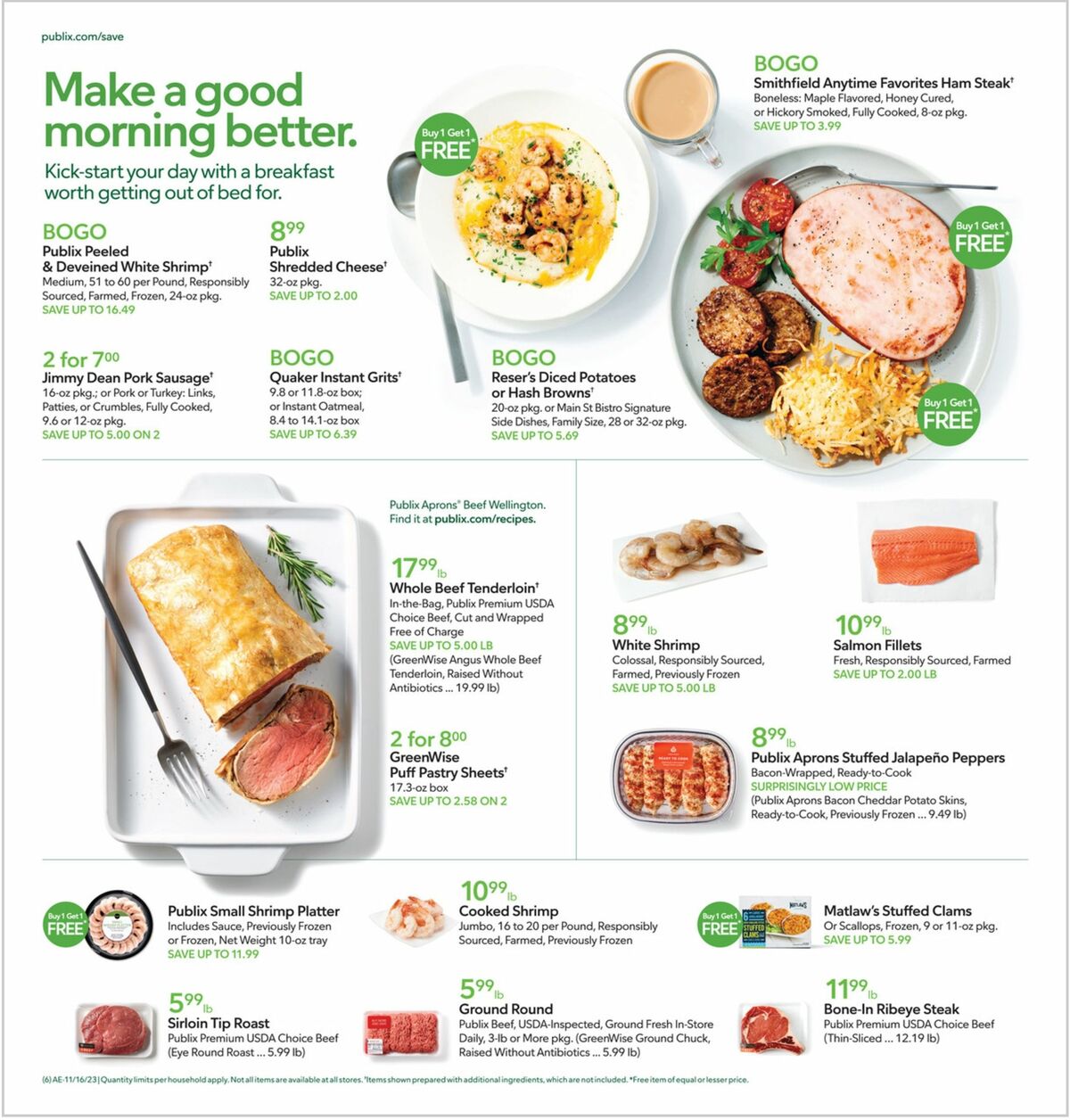 Publix Weekly Ad from November 15