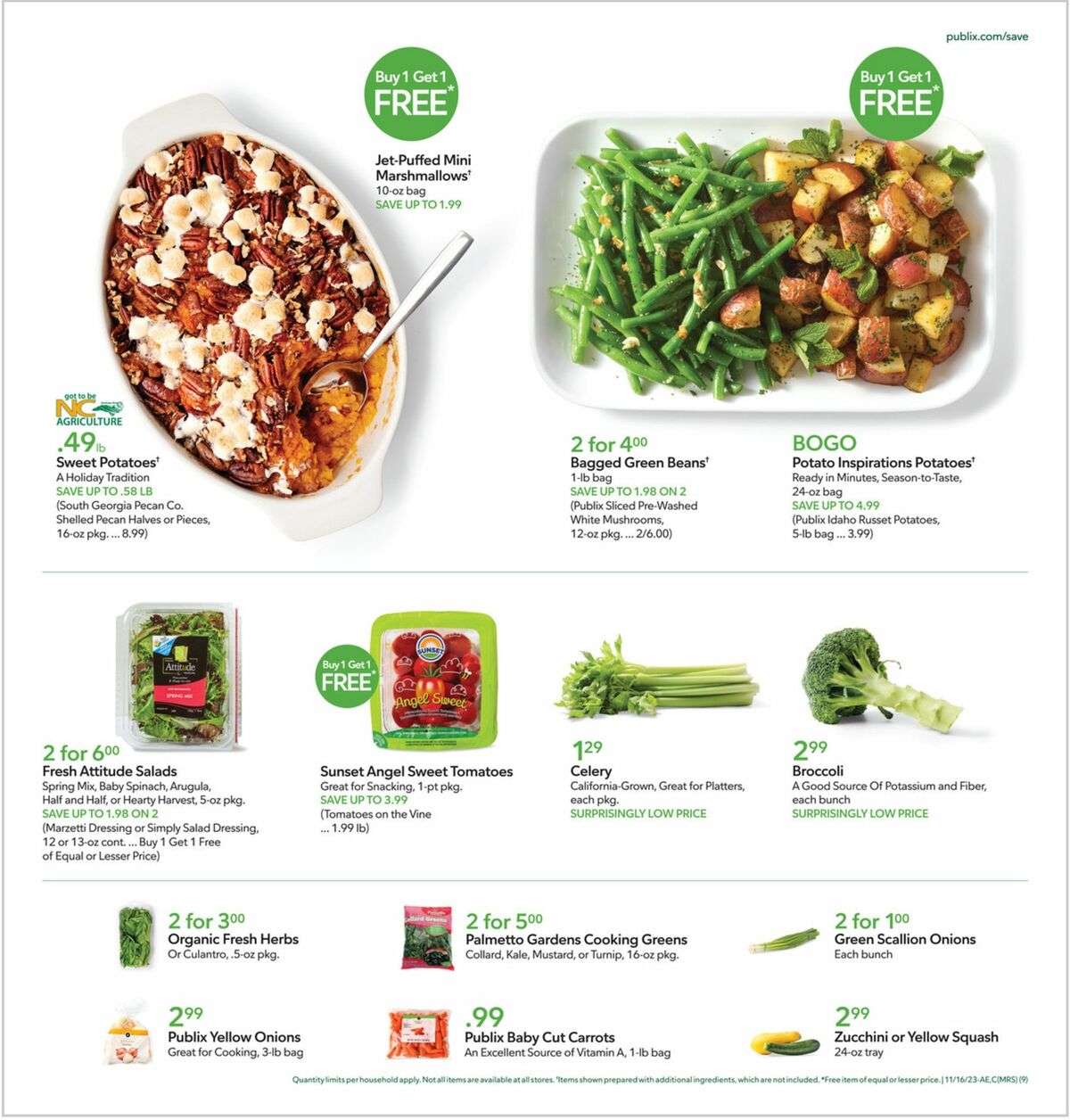 Publix Weekly Ad from November 15