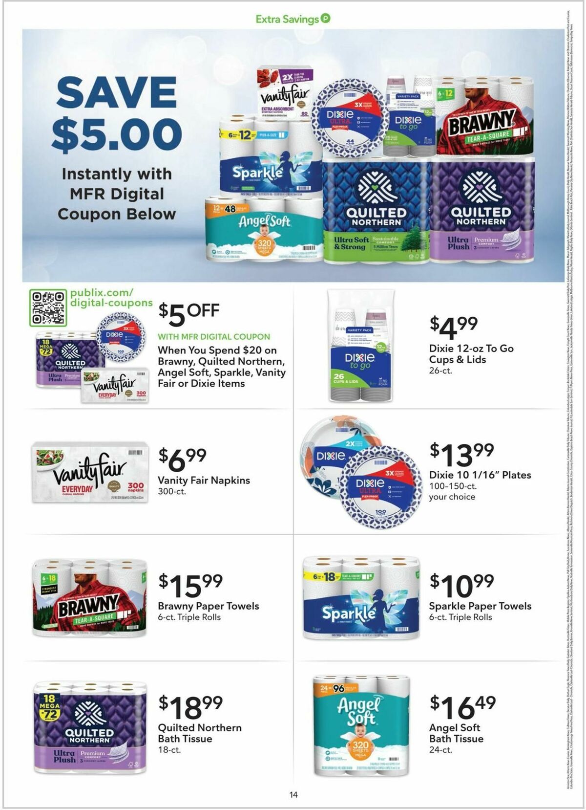 Publix Extra Savings Weekly Ad from November 18