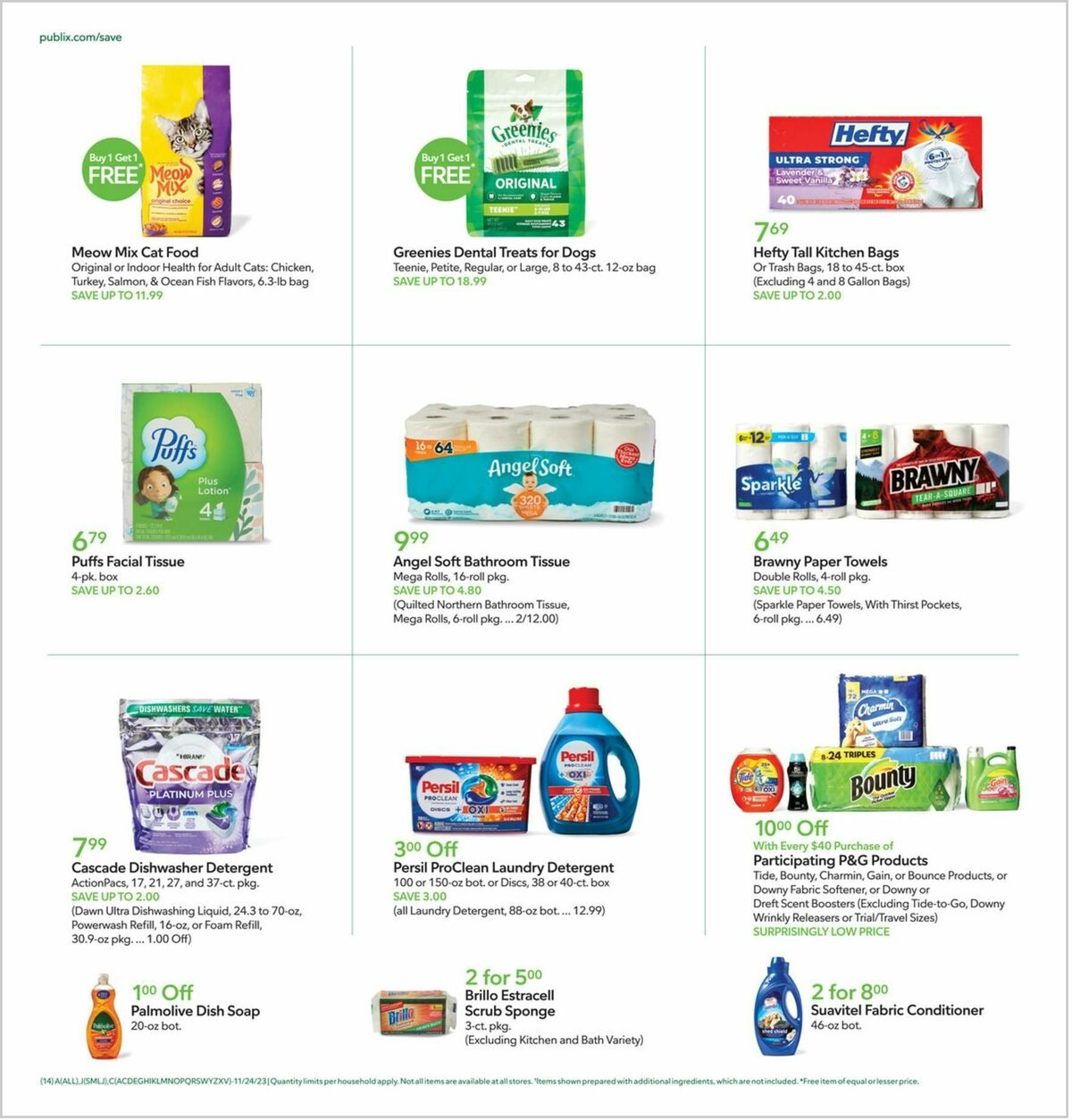 Publix Weekly Ad from November 24