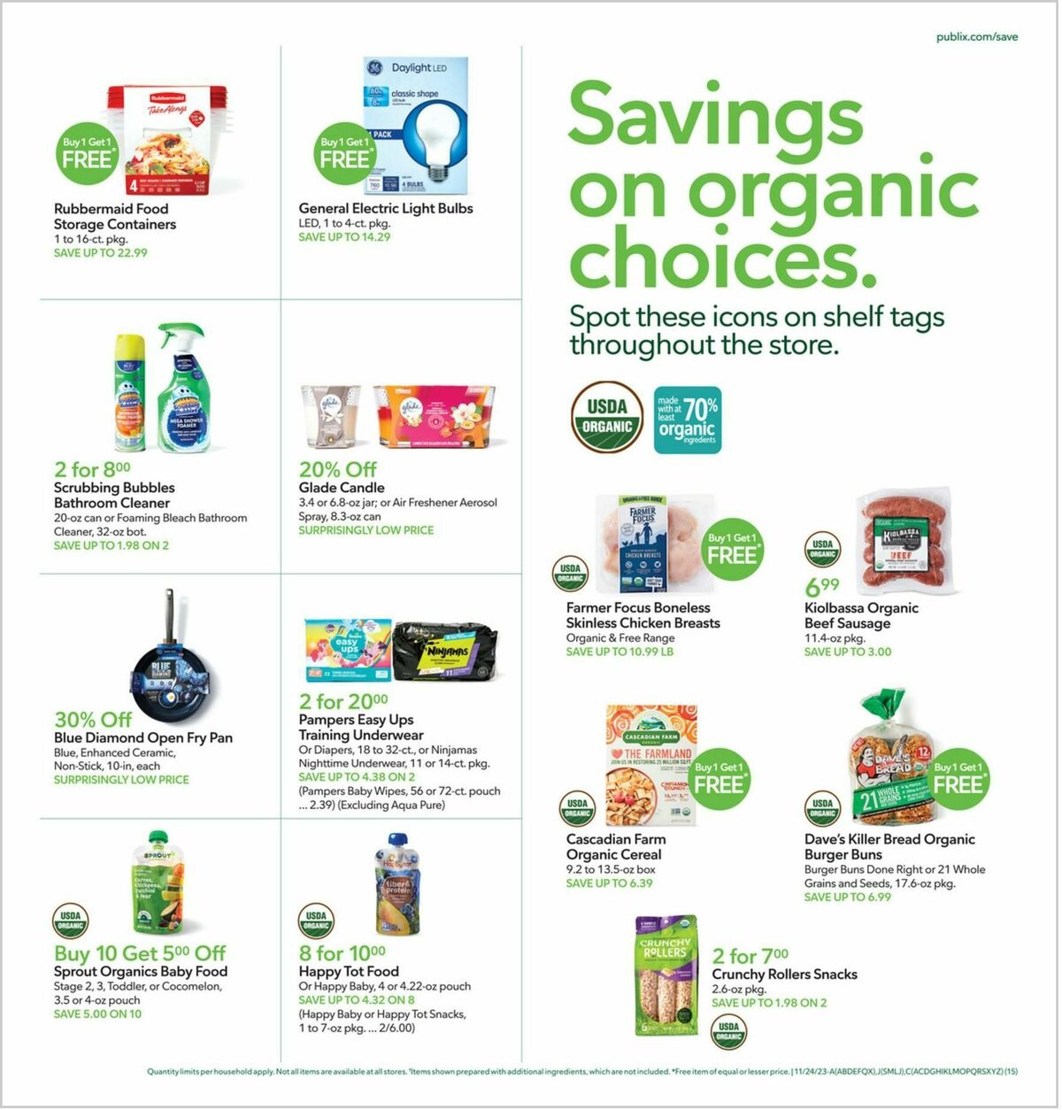 Publix Weekly Ad from November 24