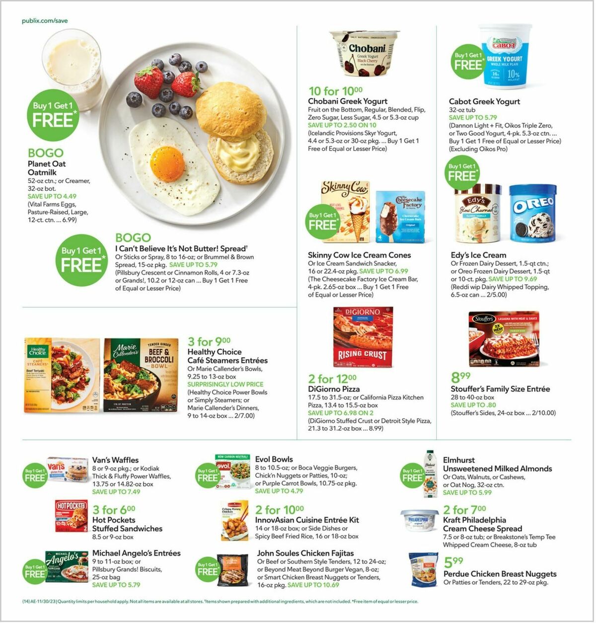 Publix Weekly Ad from November 29