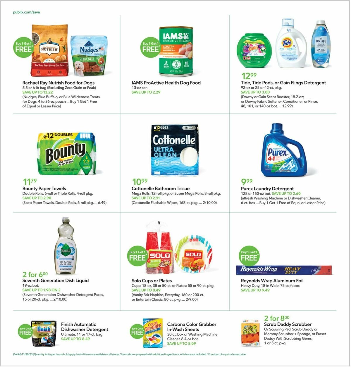 Publix Weekly Ad from November 29