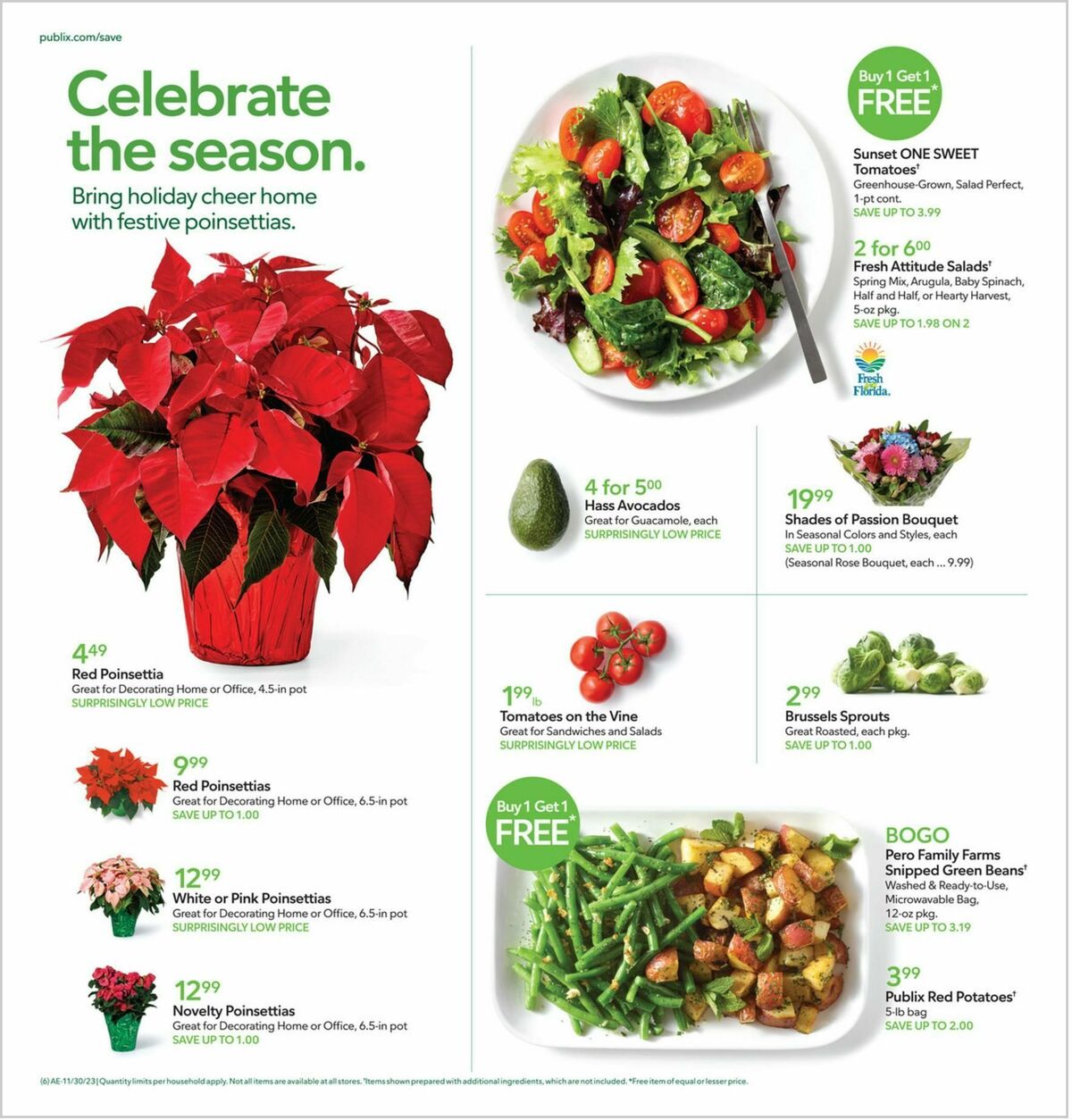 Publix Weekly Ad from November 29